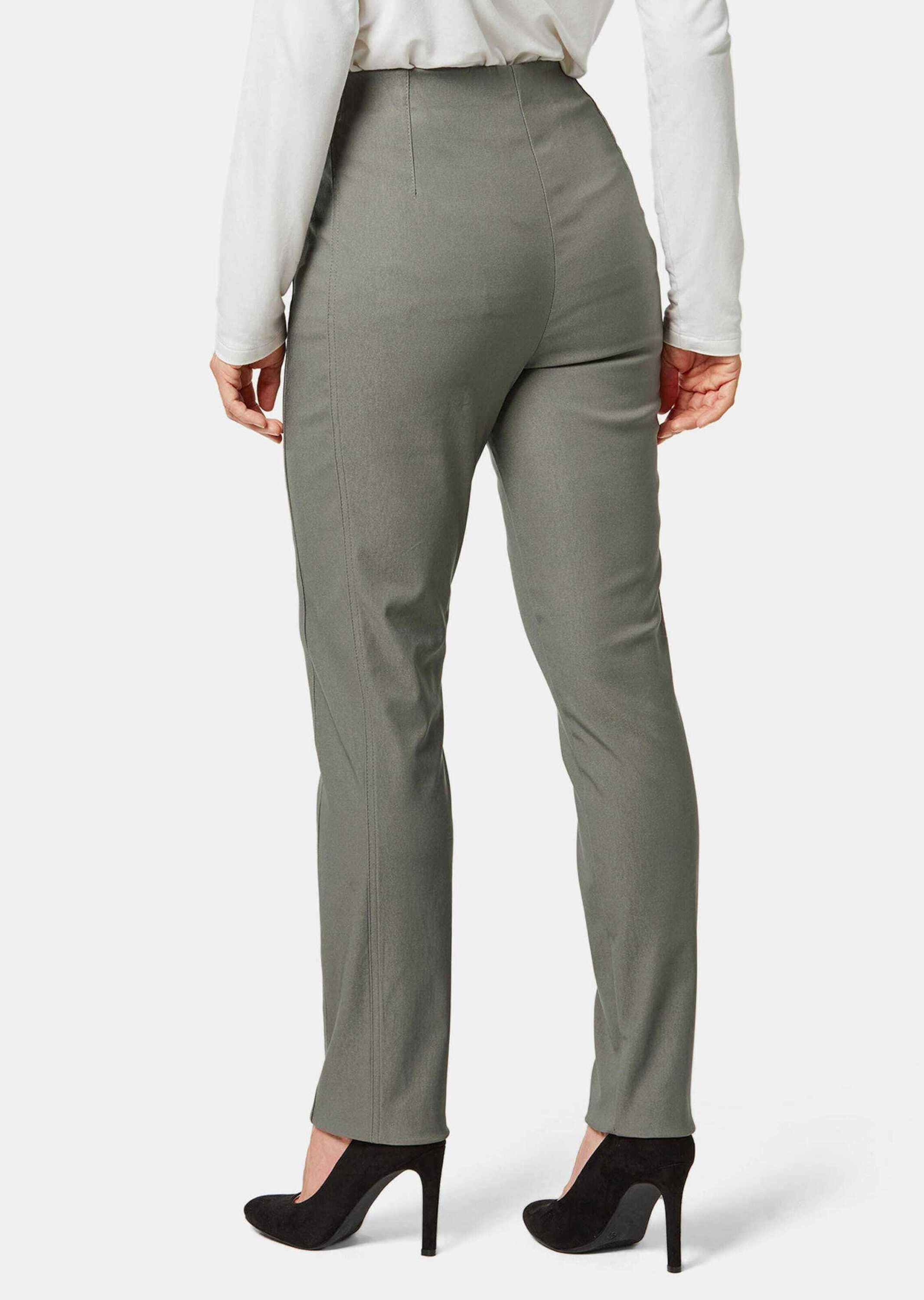 GOLDNER 2-in-1-Hose »Wärmende Schlupfhose LOUISA in knitterarmer Ware«