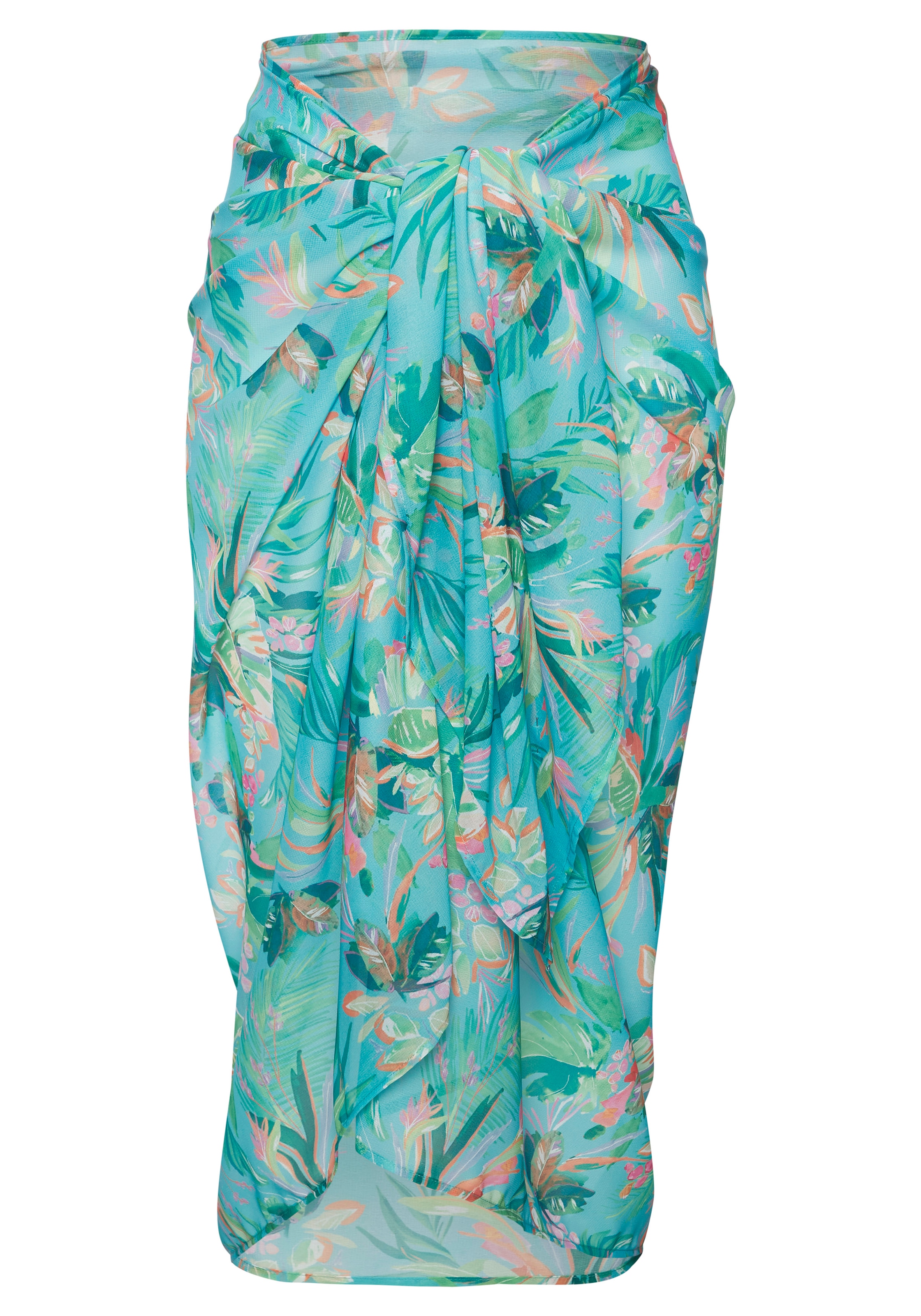 Venice Beach Strandrock mit Alloverprint