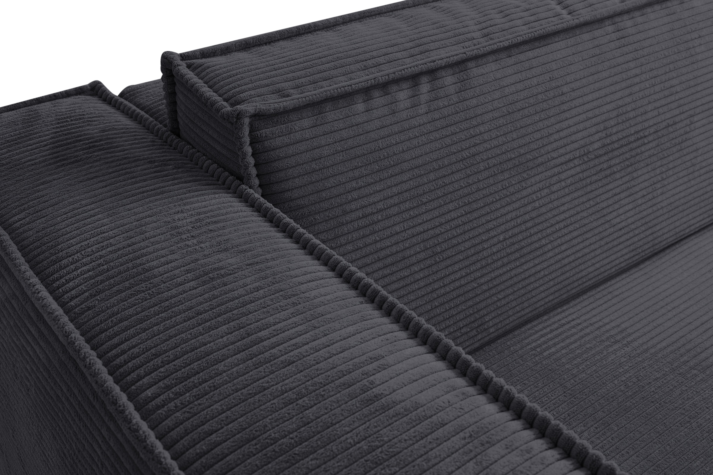 WERK2 Schlafsofa »Kansas Breite 252 cm, mit extragroßer Liegefläche 202x152 cm«