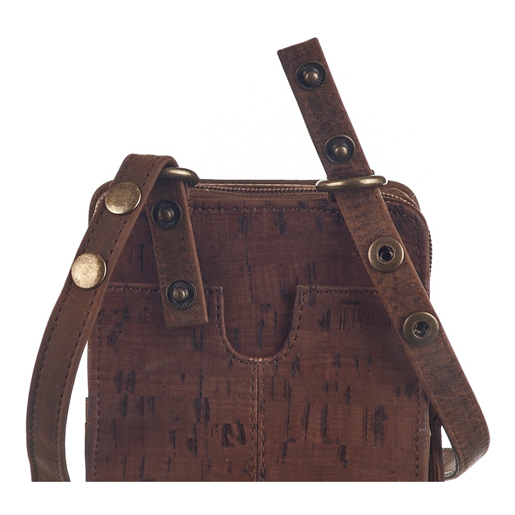 GreenLand Nature Handytasche »NATURE leather-cork«