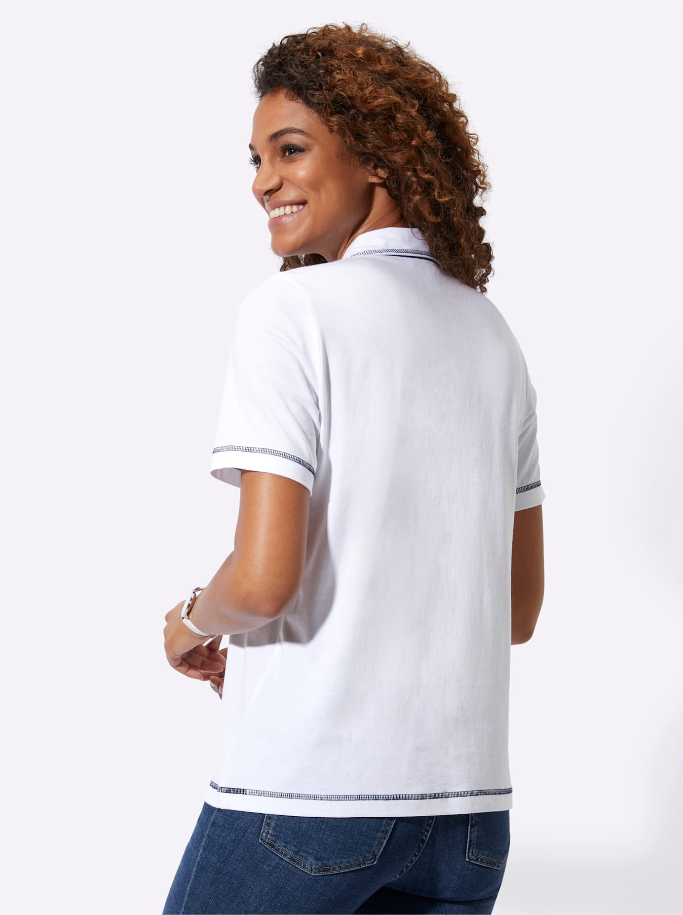 Casual Looks Poloshirt »Shirt«, (1 tlg.)