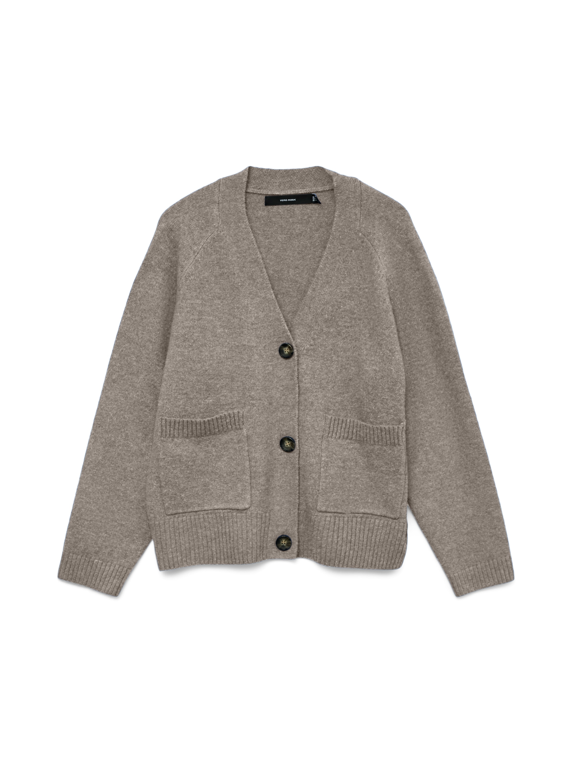 Vero Moda Strickjacke »VMBOOM LS V-NECK BUTTON CARDIGAN GA NOOS«