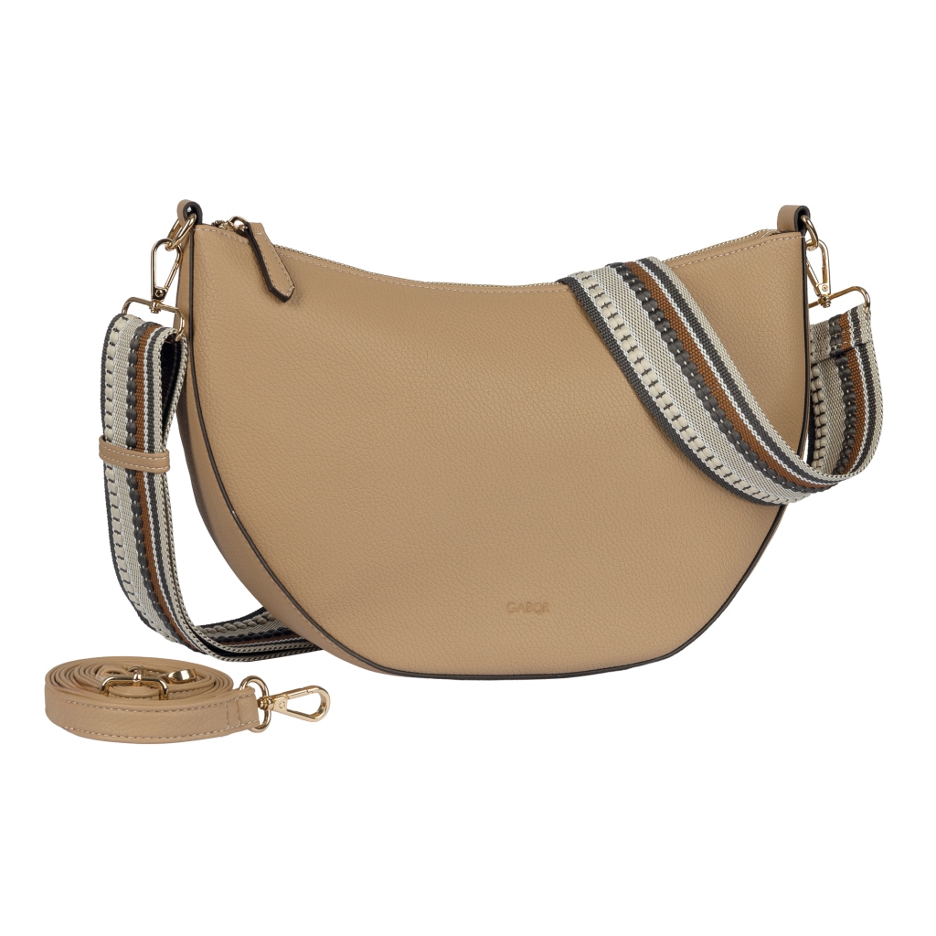 Gabor Umhängetasche »Linda Summer« Schultertasche mit dezentem Logo und extrabreitem Schultergurt