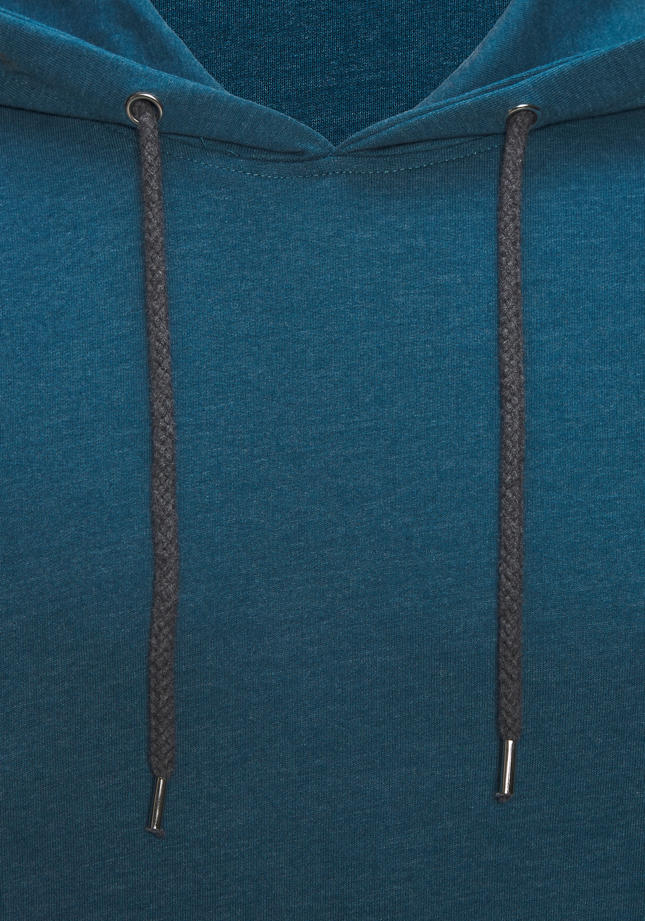 Bench. Loungewear Hoodie , Langarm, Sweatshirt mit Rundhals und Kapuze, Baumwollmischung
