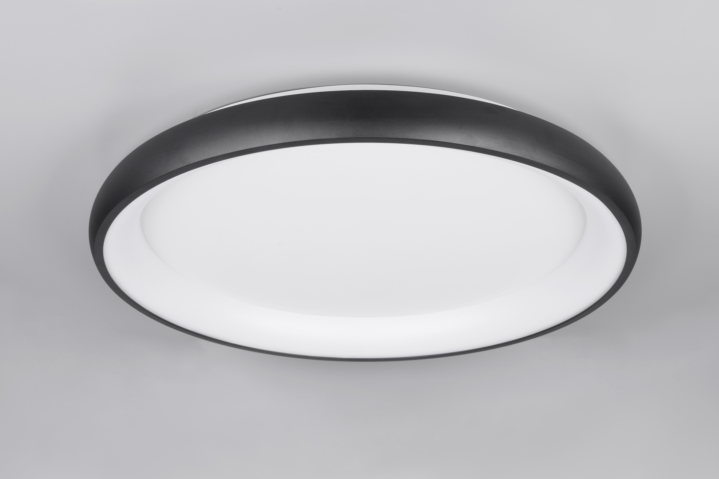 TRIO Leuchten LED Deckenleuchte »CARDONA, runde LED Deckenlampe Büro, Ø 75cm, 6900 Lumen 59W, dimmbar« LED-Board 1 Stk. warmweiß - kaltweiß CCT - Lichtfarbe einstellbar 2300/3000/4000K, auch Wandmontage möglich