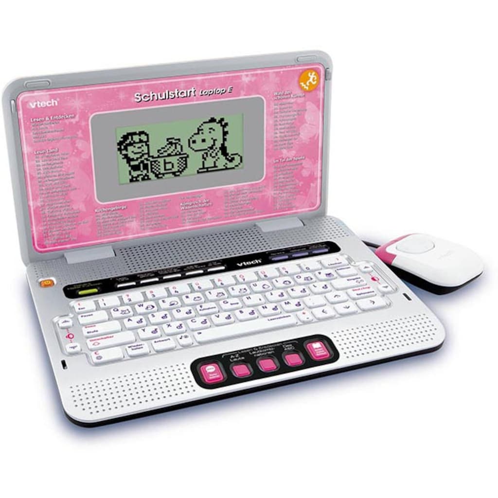 Vtech® Kindercomputer »School & Go, Schulstart Laptop E - pink«