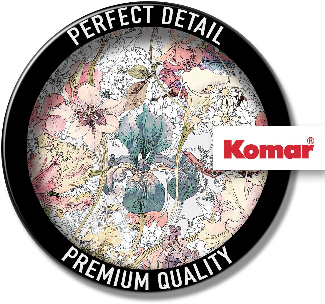 Komar Vliestapete »Digitaldruck Vlies - Magic Meadow - Größe 200 x 250 cm«, bedruckt, Wohnzimmer, Schlafzimmer