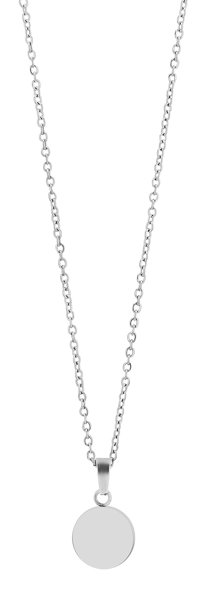 Adelia´s Kettenanhänger »Unisex Anhänger ¿ Münze Anhänger aus Edelstahl«