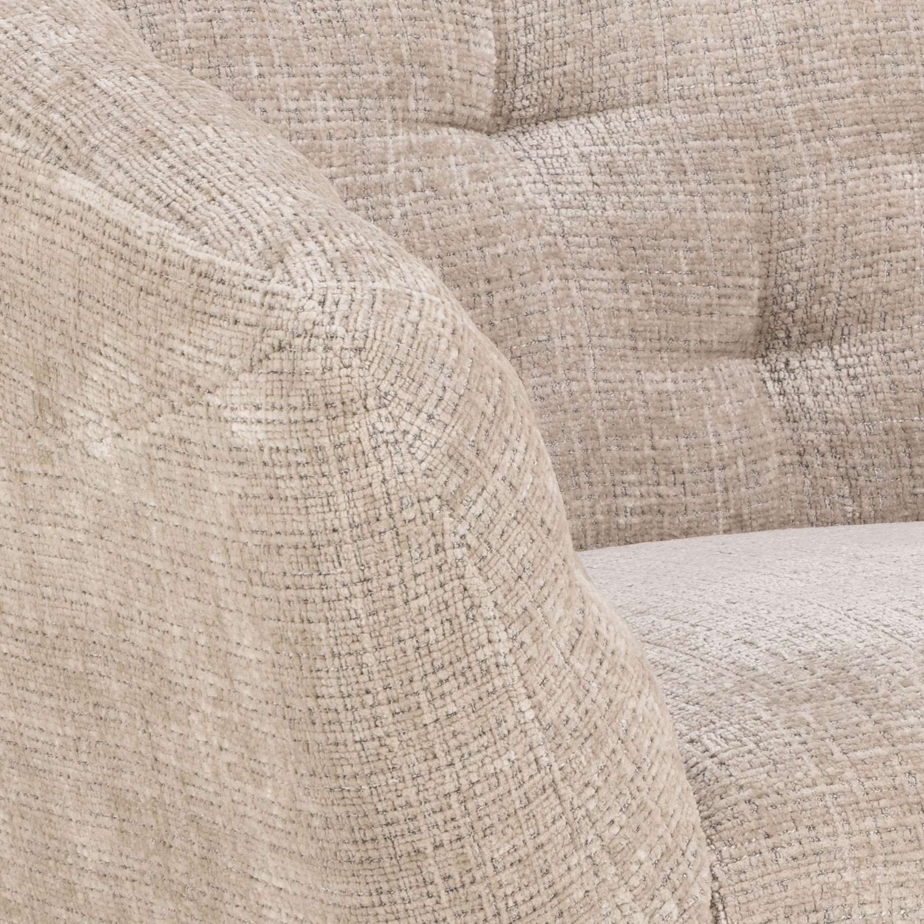ACTONA GROUP Loungesessel »Ria«, 1-Sitzer, Chenille beige, mit Rautenheftung und Taschenfedern