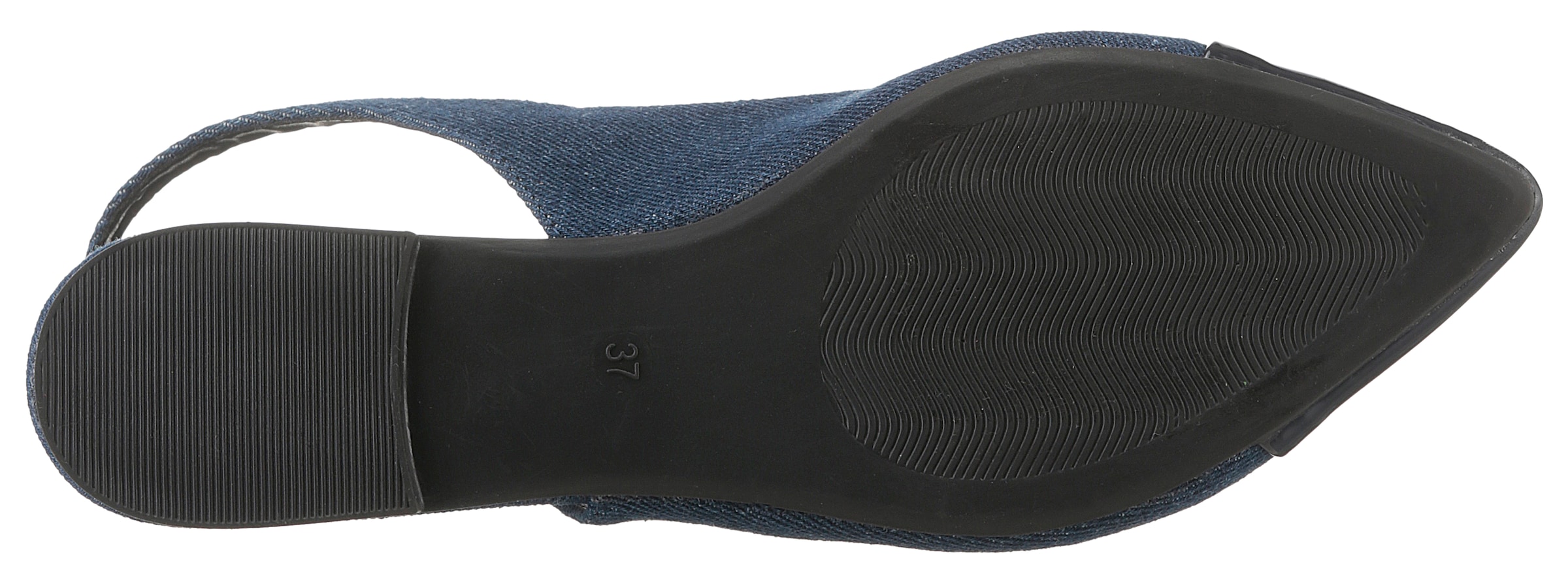 Aniston SHOES Slingpumps, Flat, Sommerschuh, Lackspitze - NEUE KOLLEKTION
