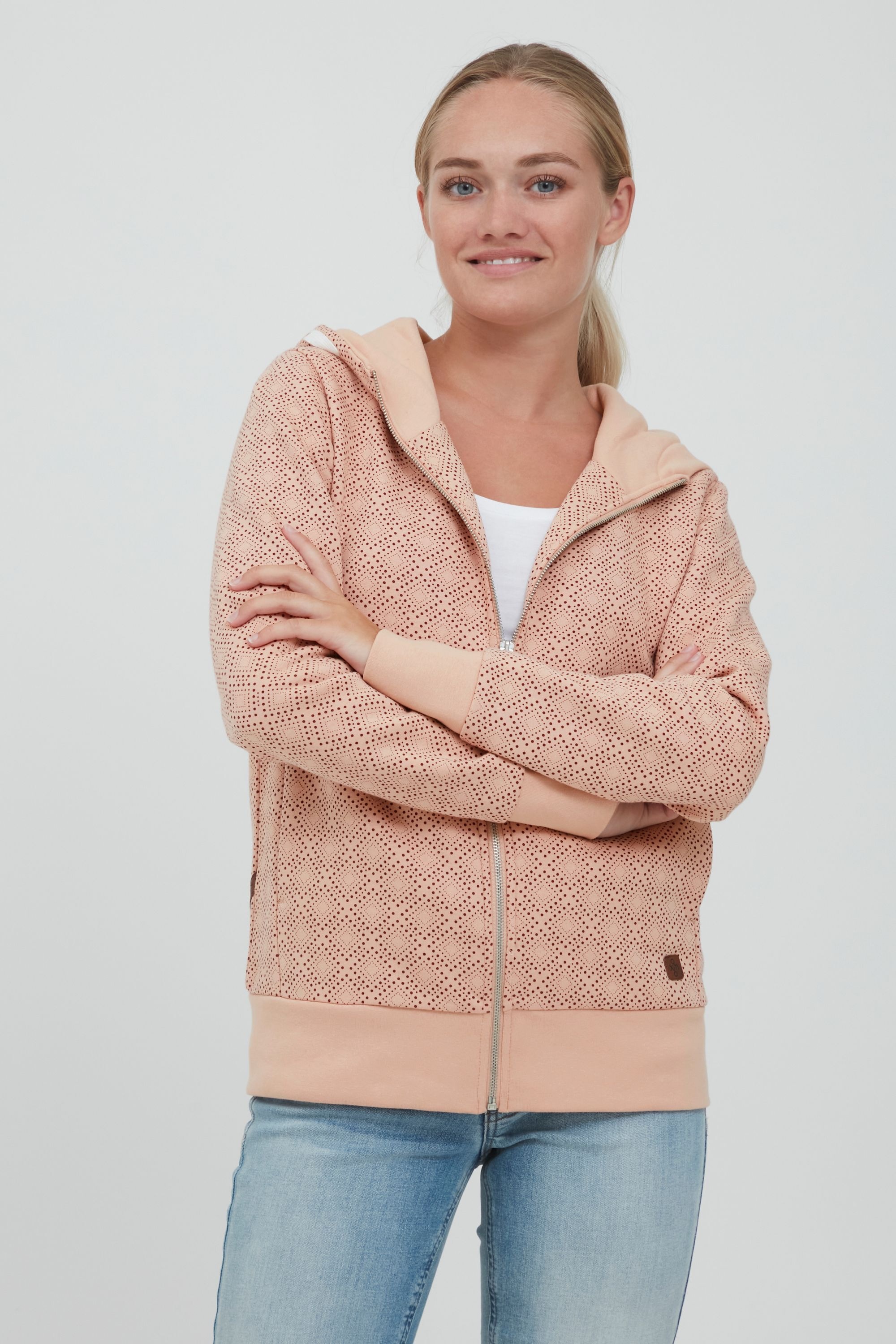 OXMO Kapuzensweatjacke »Kapuzensweatjacke OXVendela«