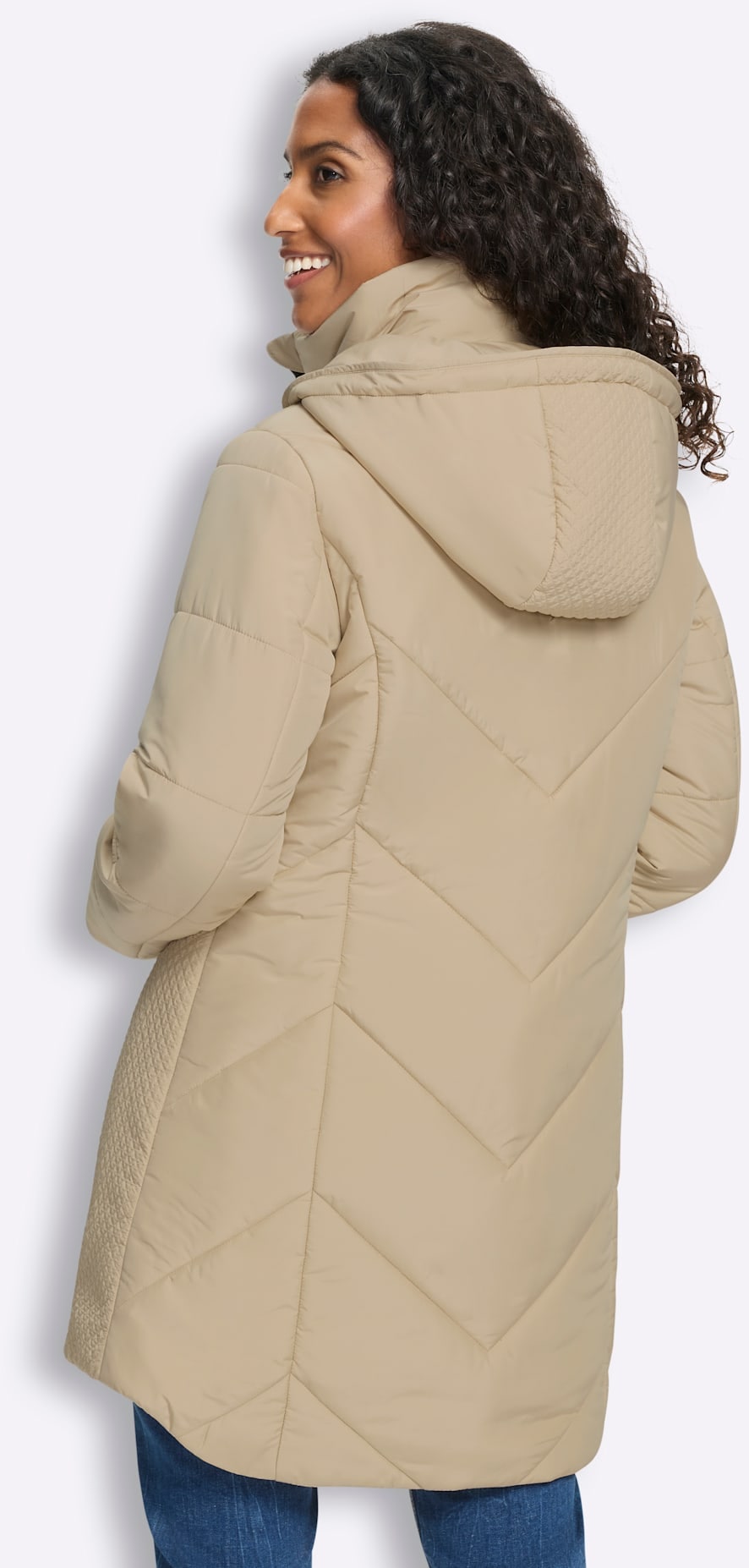 heine Steppjacke mit Kapuze