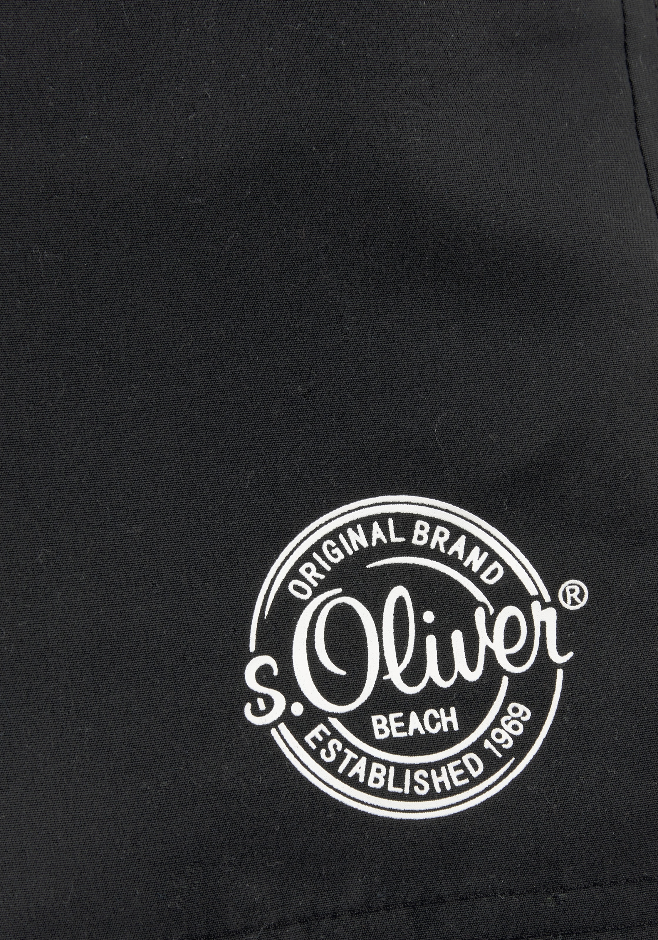 kaufen bei seitlichem mit OTTO s.Oliver Logodruck Badeshorts,