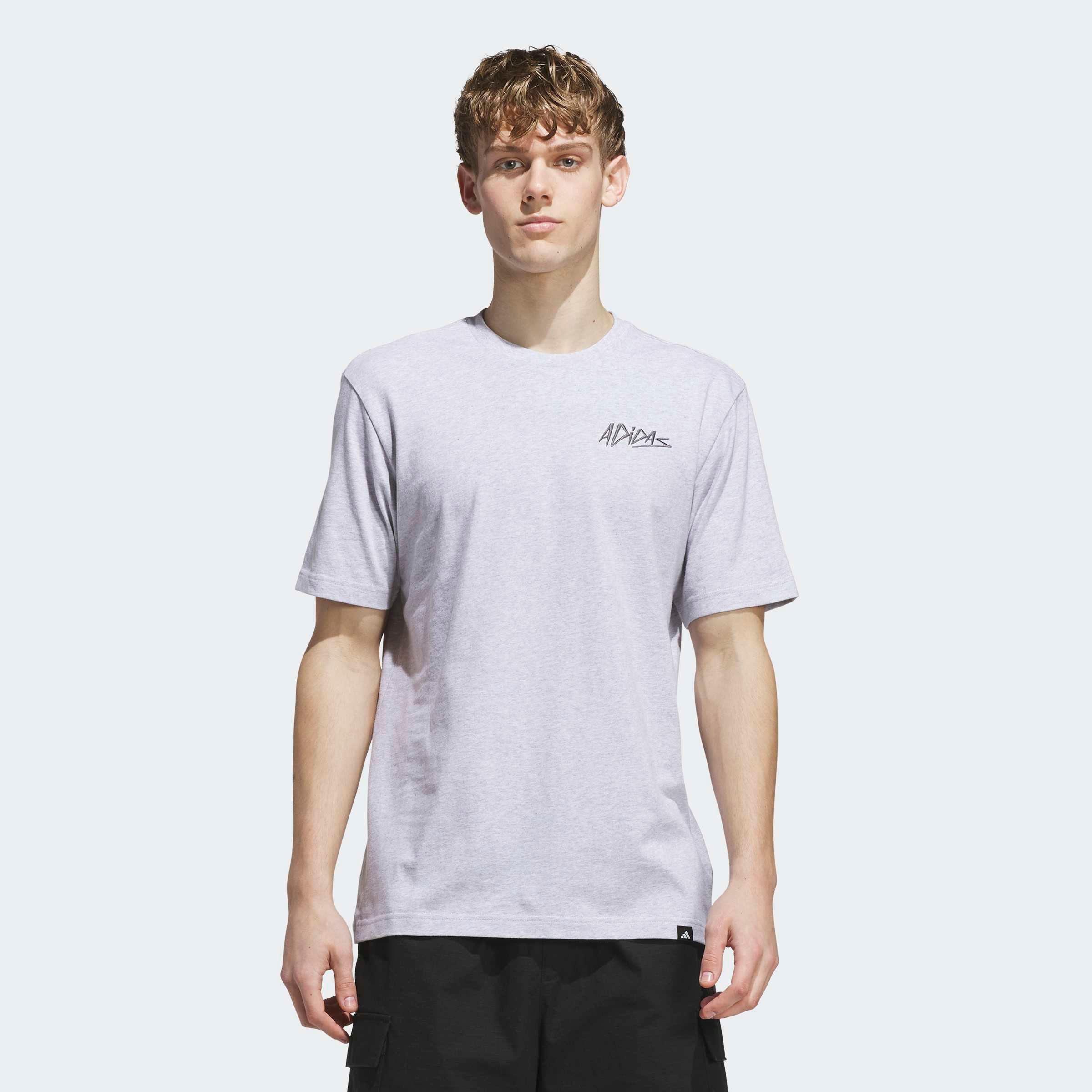adidas Sportswear T-Shirt »M LUX CLR HTH T« mit Rundhalsausschnitt, aus Baumwolle