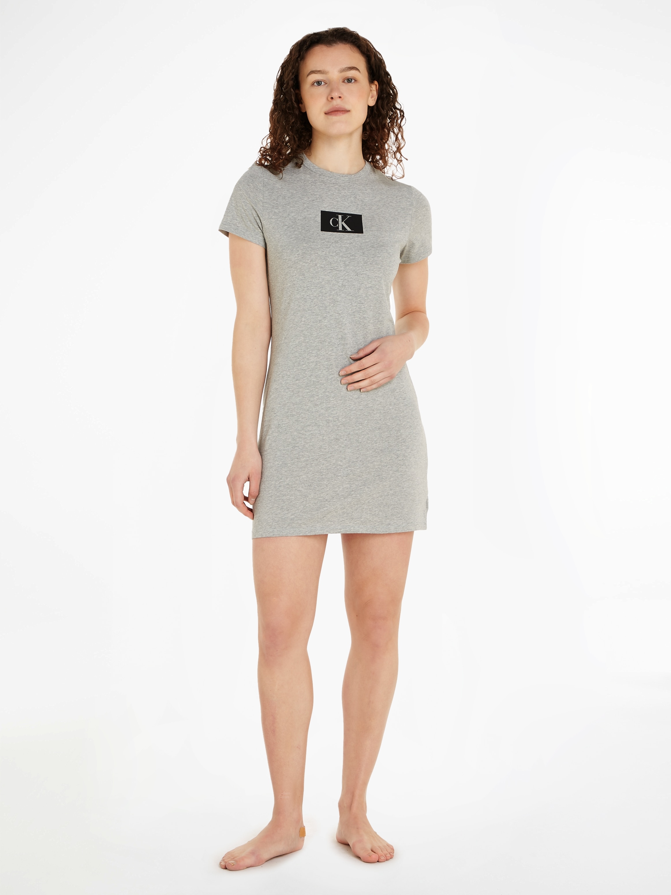 Calvin Klein Klein Nachthemd Markenlabel OTTO NIGHTDRESS«, »S/S mit bei Calvin kaufen