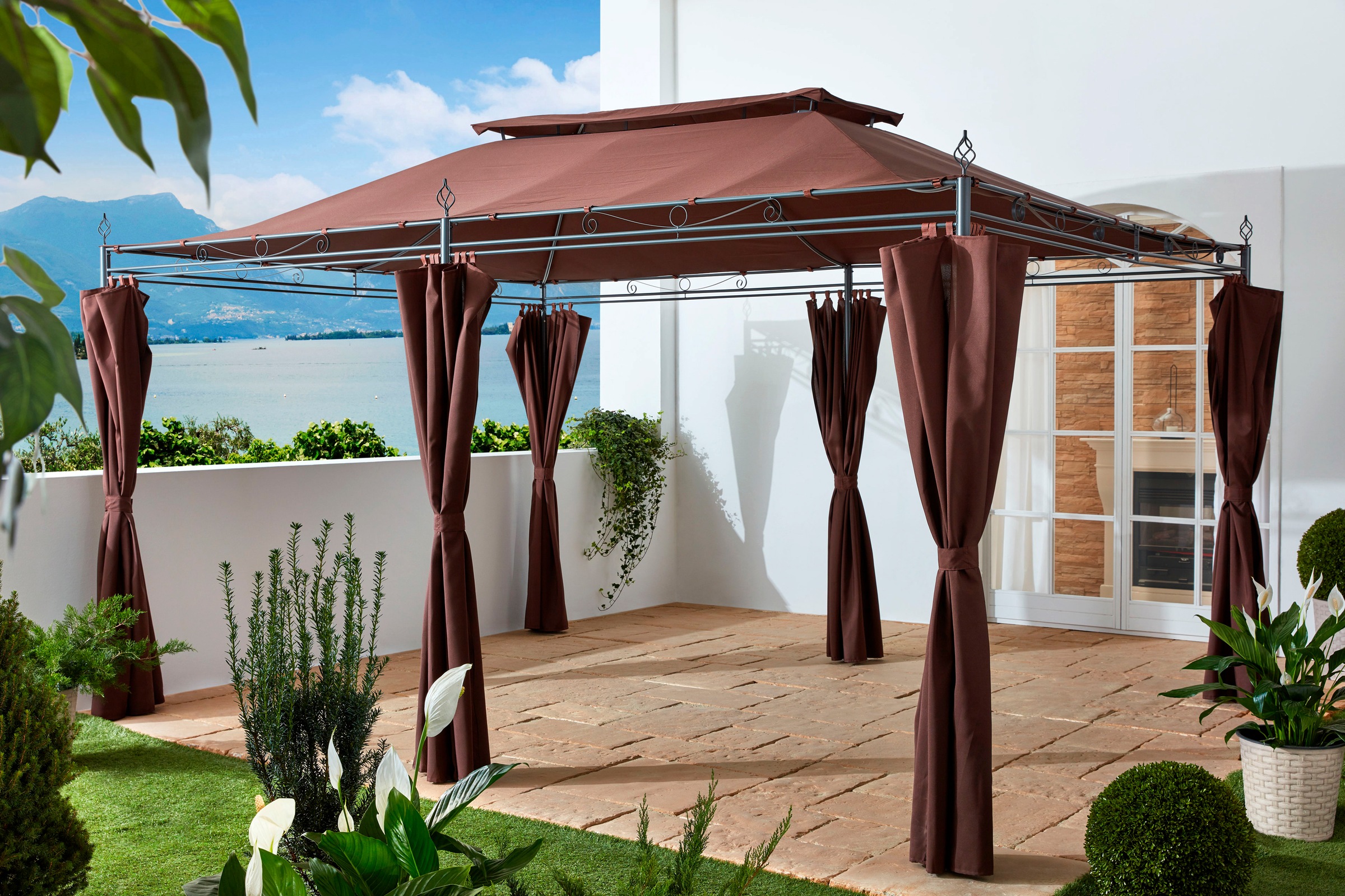 Grasekamp Pavillon »Inca«, BxT: 300x400 cm