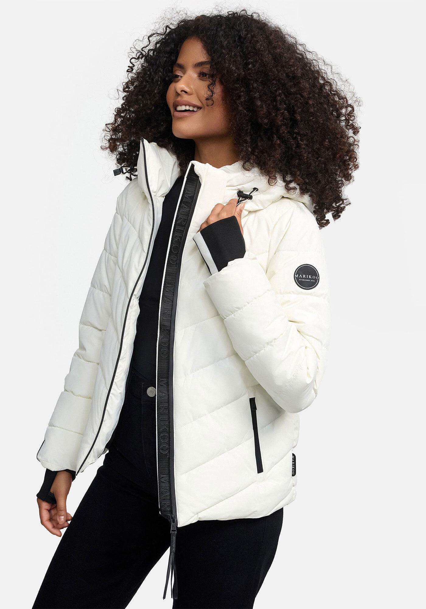 Marikoo Winterjacke »Marikoo Samuiaa Damen Steppjacke B986«
