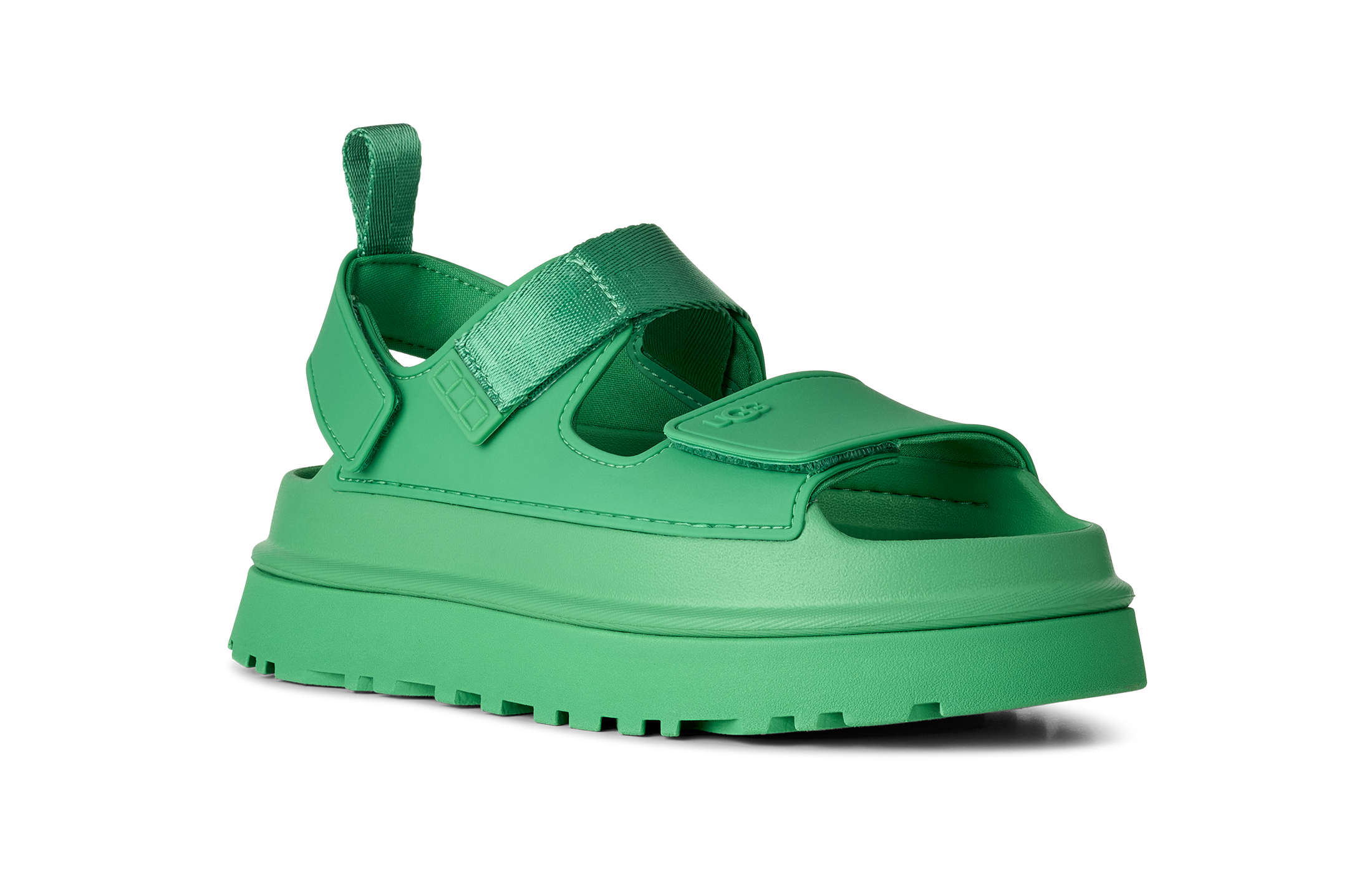 UGG Plateausandale »GOLDENGLOW«  , Sommerschuh, Strandschuh, Plateausandale mit Klettverschlüsse
