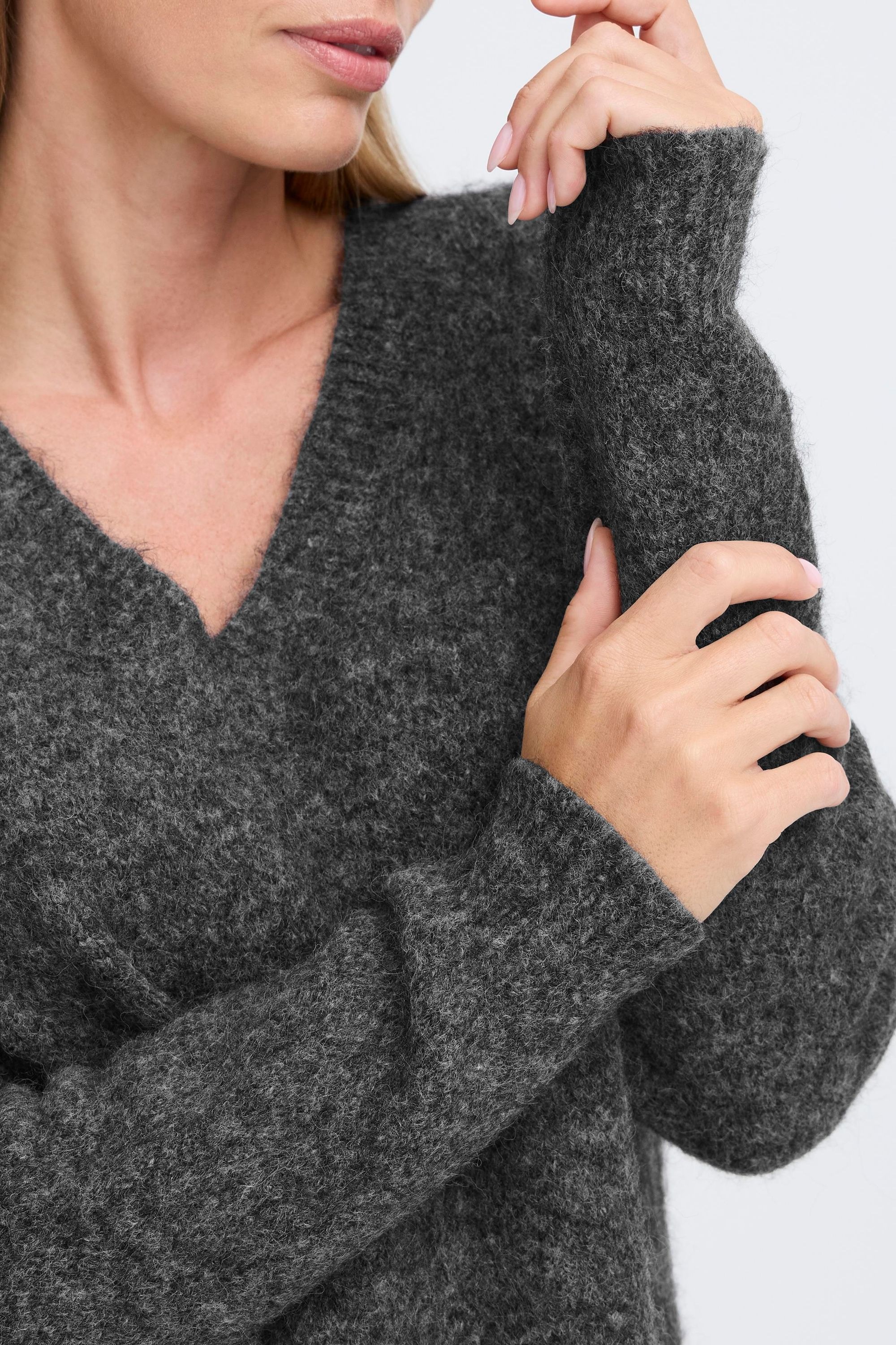 OXMO V-Ausschnitt-Pullover »V-Ausschnitt-Pullover OXISELMA«