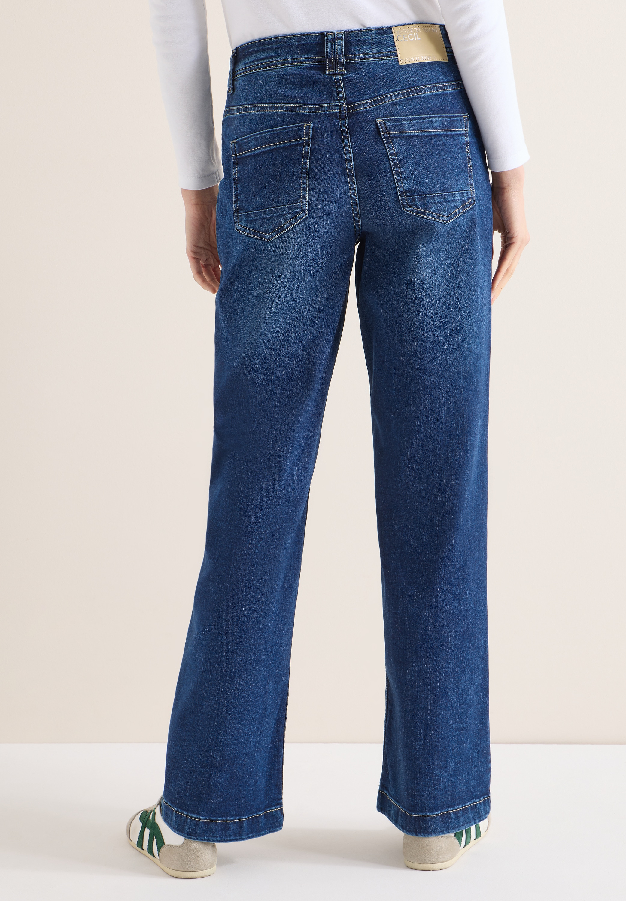 Cecil Weite Jeans »NEELE« im Five-Pocket Style