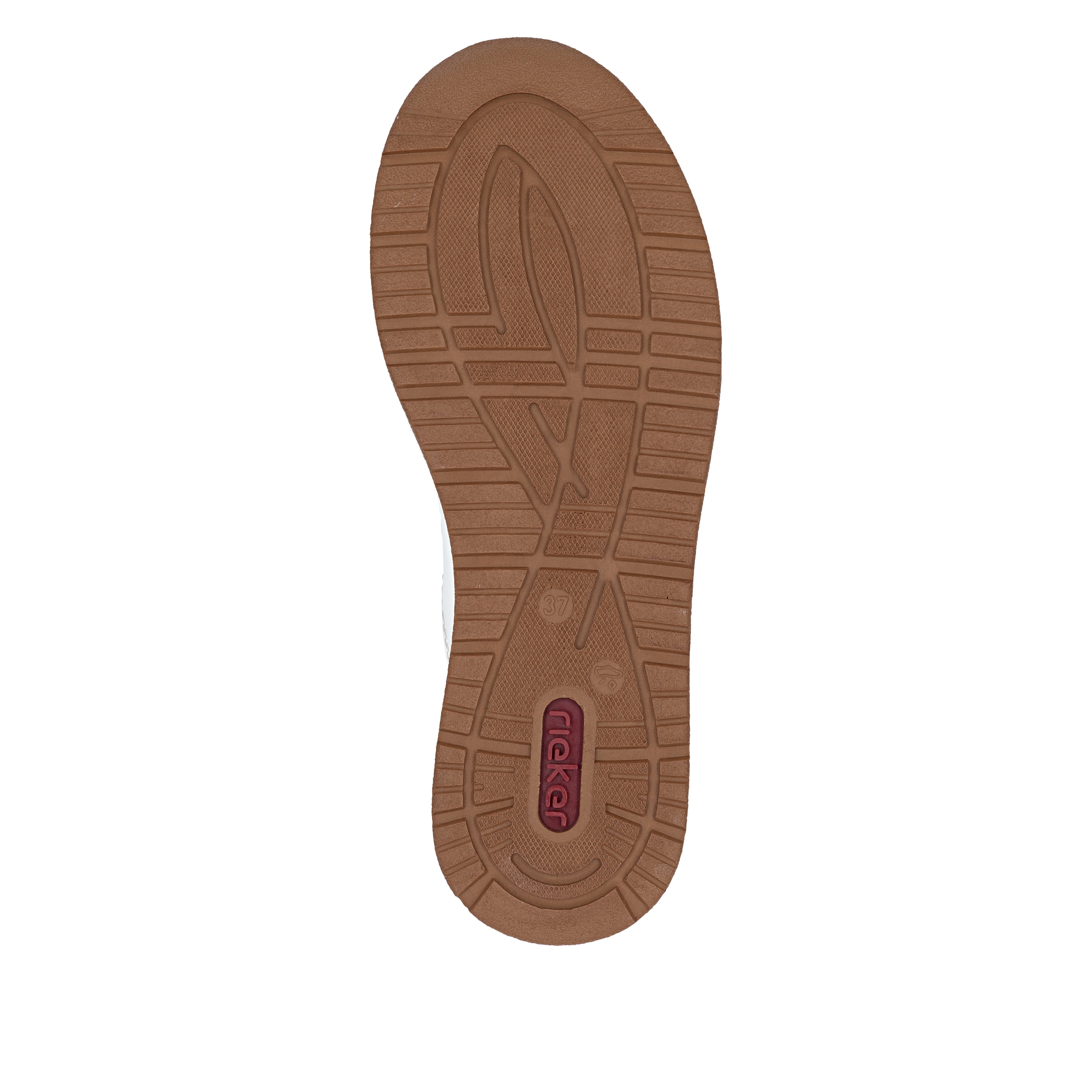 Rieker Plateausneaker  Schnürschuh, Halbschuh, Freizeitschuh mit Soft-Einlage