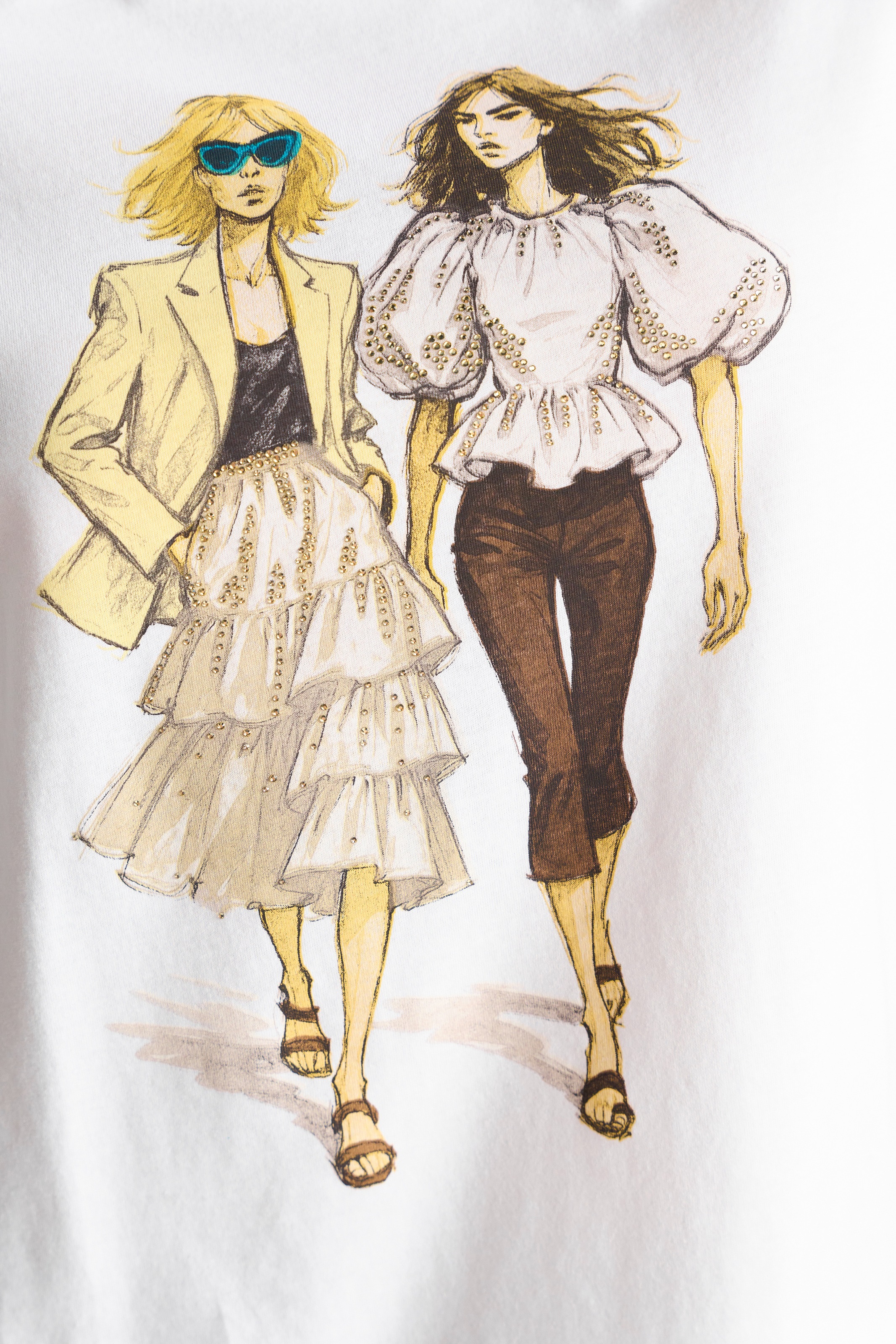 RICHROYAL T-Shirt Regular fit mit Modeprint