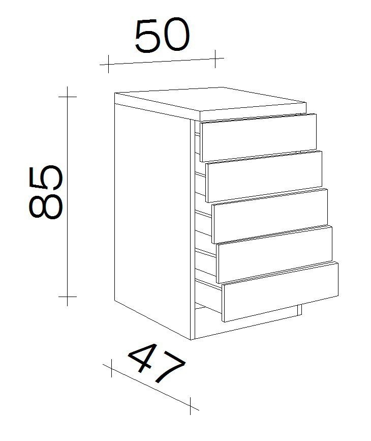 Flex-Well Unterschrank »Bergen«, (B x bei x x 85 bestellen H cm online OTTO x 50 50 T)