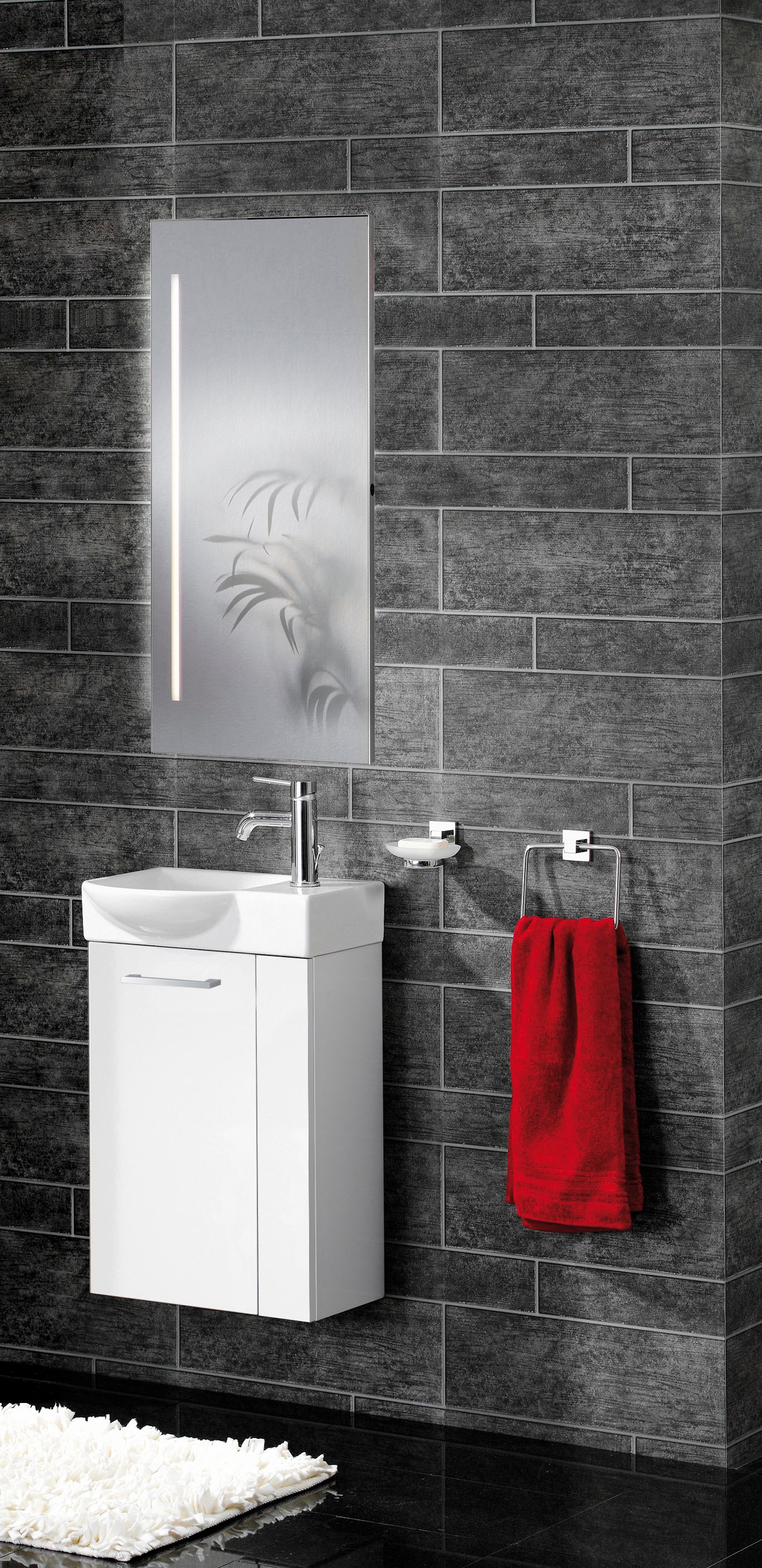 FACKELMANN Waschtisch »SBC«, bestehend aus Becken und Unterbau, Breite ca. 45 cm