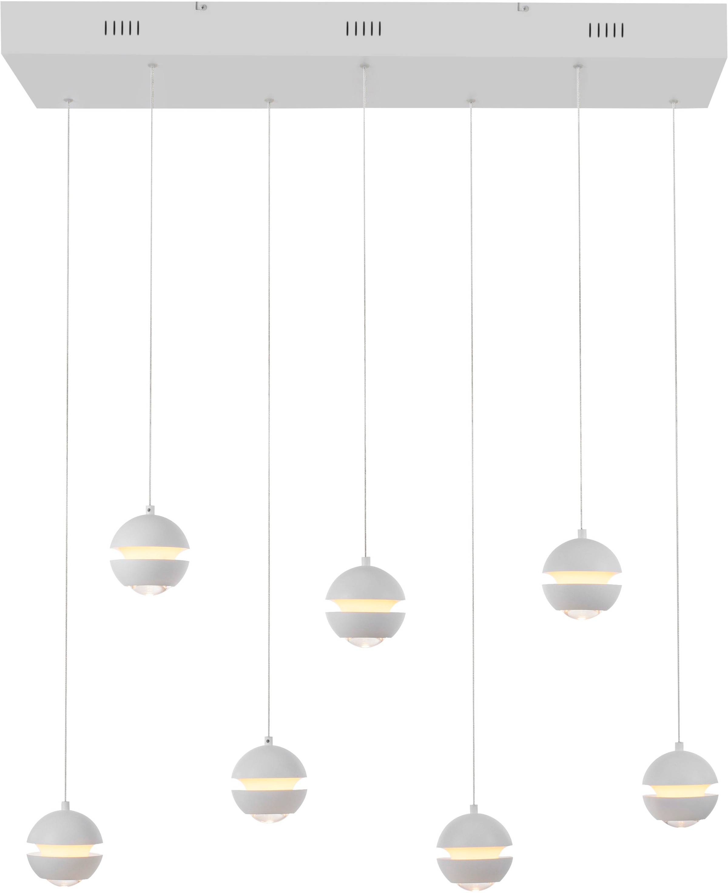 SCHÖNER WOHNEN-Kollektion LED Pendelleuchte »LINI« LED-Board 1 Stk. Warmweiß SCHÖNER WOHNEN Kollektion, 3-Stufen Dimmer, Comfort-Lift