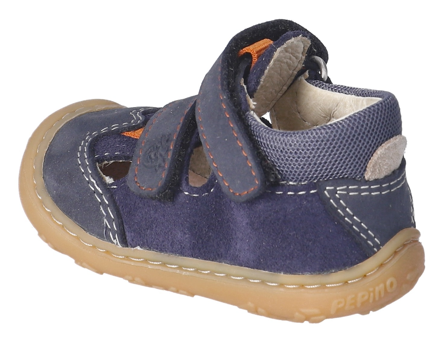 PEPINO by RICOSTA Lauflernschuh »Ebi WMS: weit«, Klettschuh, Babyschuh, Lederinnensohle, Größenschablone zum Download