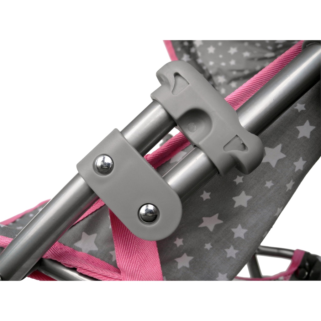 Knorrtoys® Puppenbuggy »Liba - Star Grey«