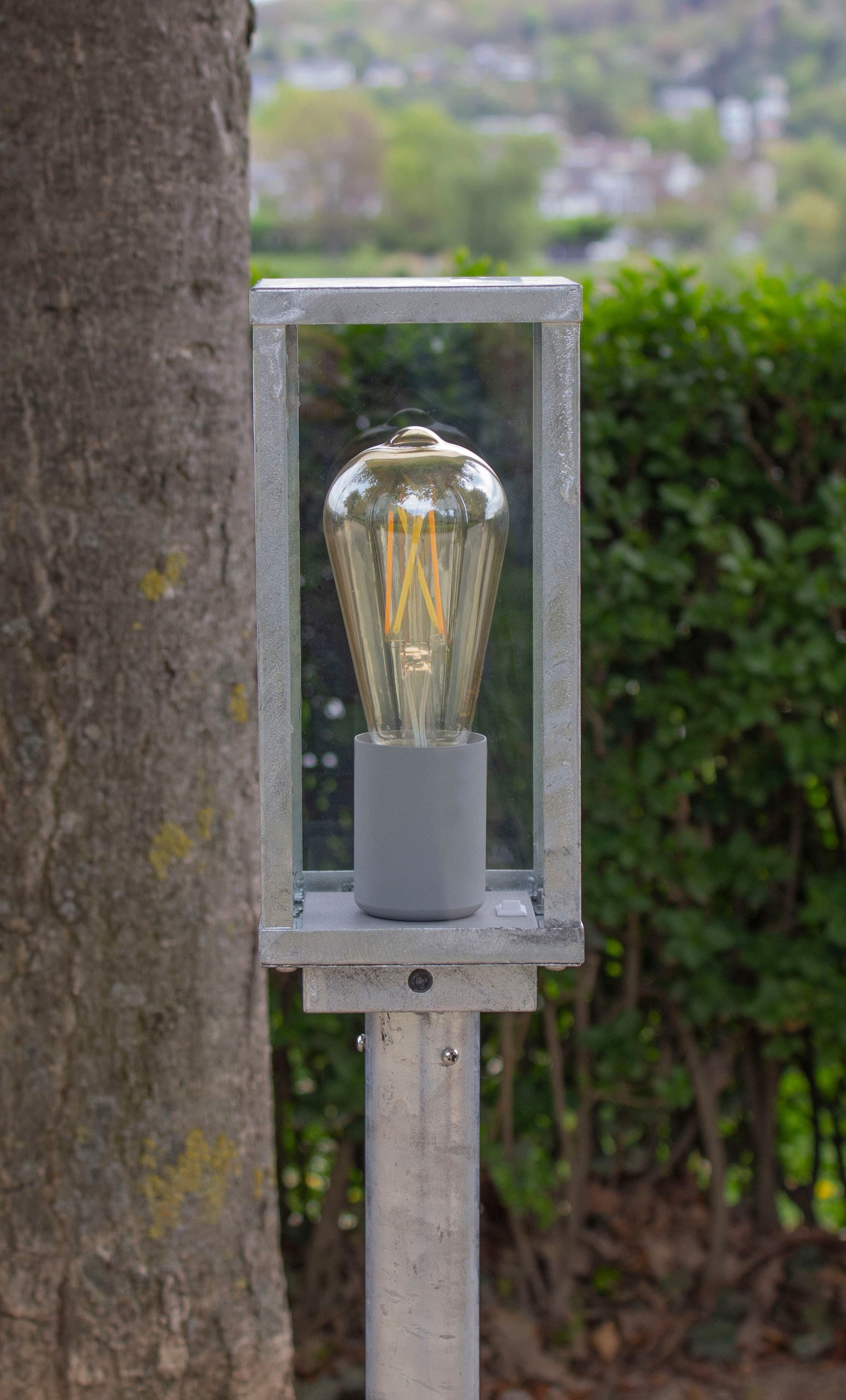 ECO-LIGHT Außen-Wandleuchte »KARO«, Leuchtmittel E27 | Leuchtmittel wechselbar