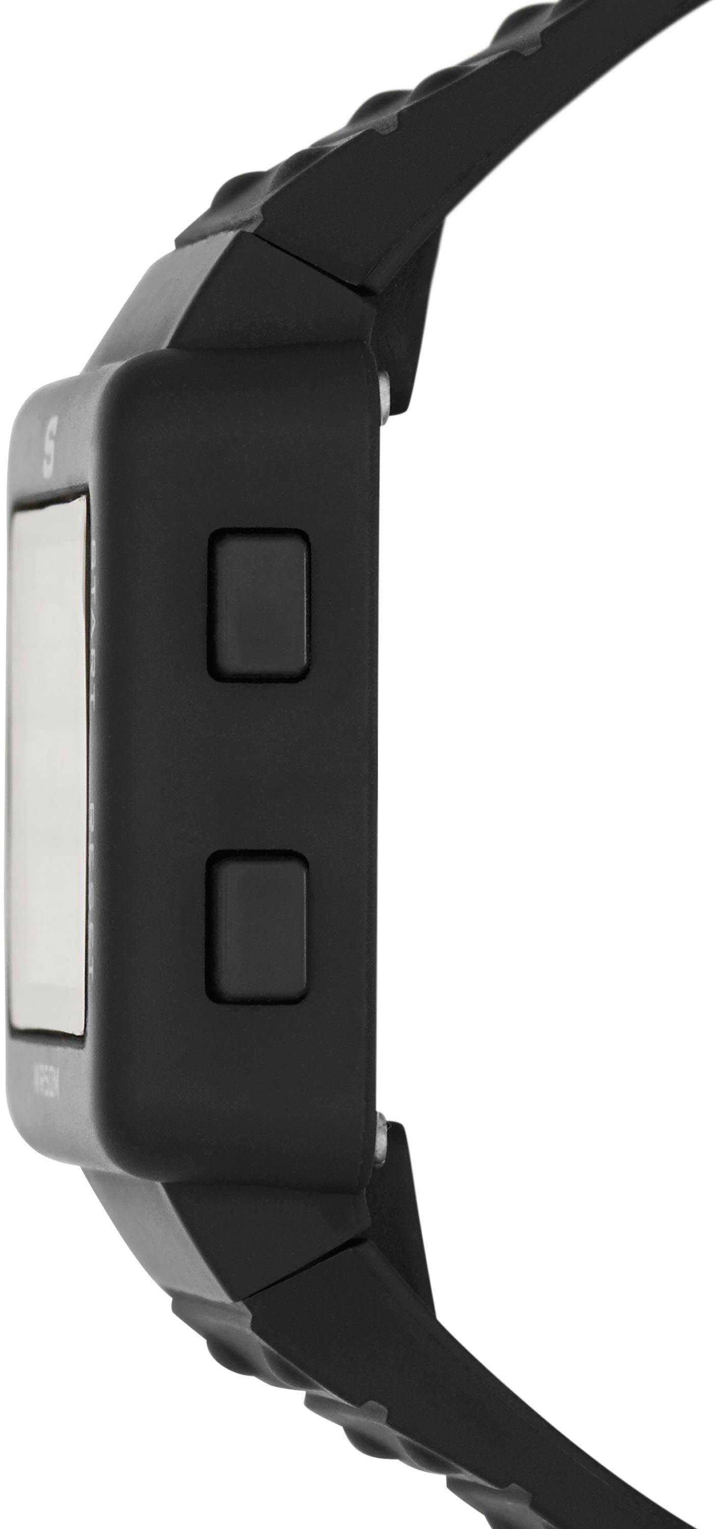 Skechers Chronograph »LARSON«, Quarzuhr, Armbanduhr, Herrenuhr, Silikonarmband, digital, Wochentag