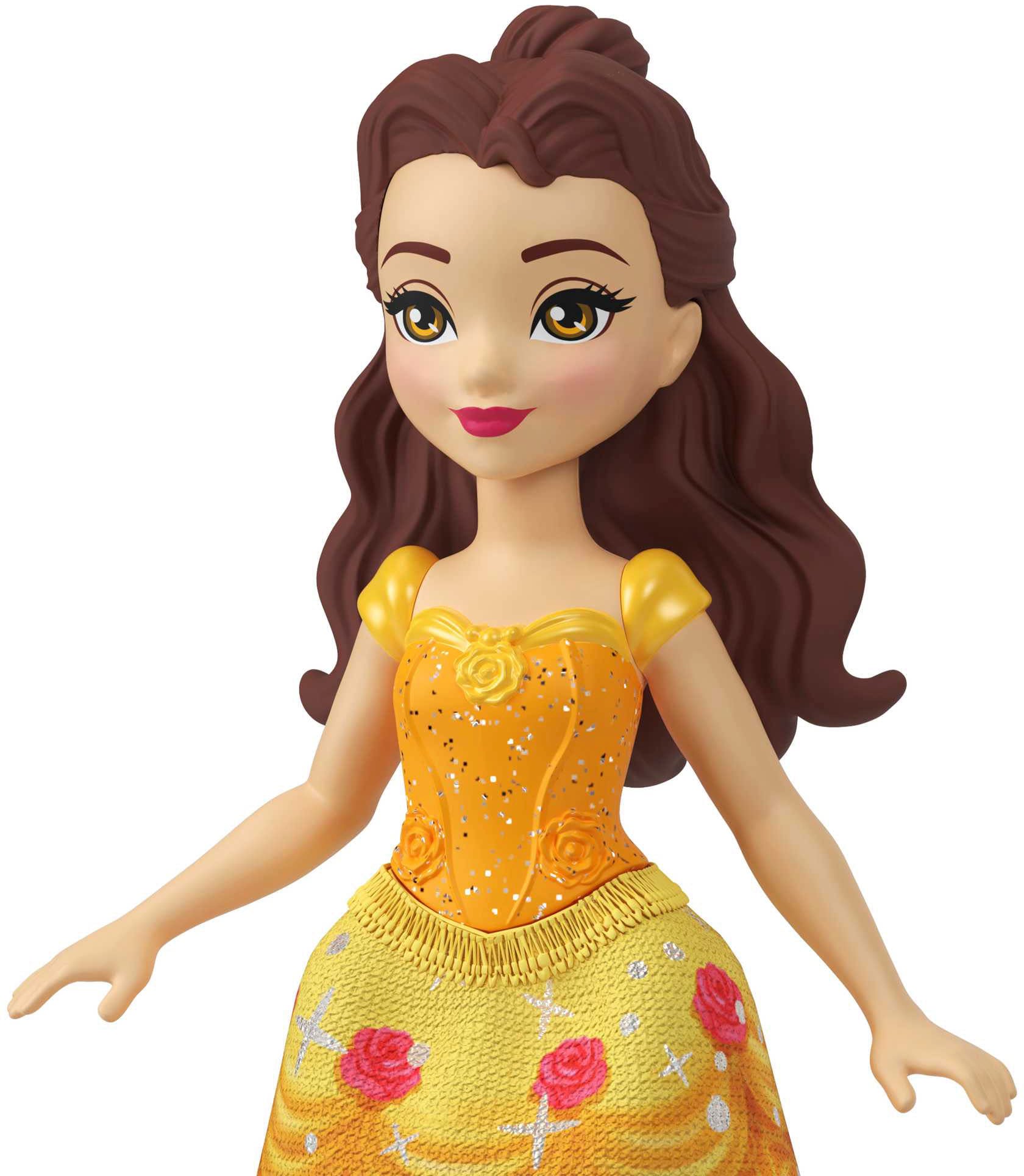 Mattel® Minipuppe »Disney Prinzessin, 6 kleine Puppen mit Accessoires«, (Set, 6 tlg.)