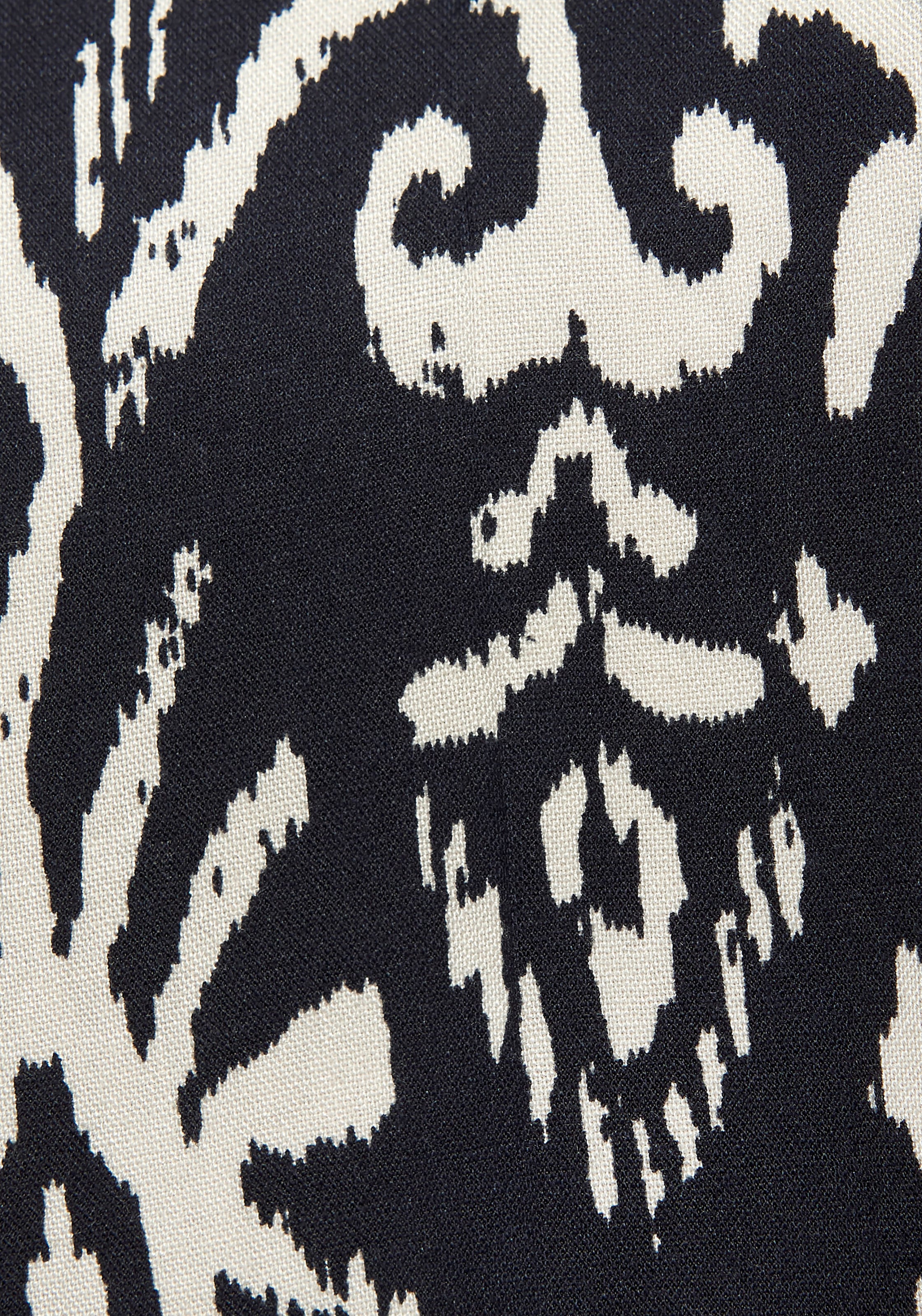 Vivance Langarmbluse, mit Ballonärmeln, luftige Tunika mit Alloverprint, Boho-Style