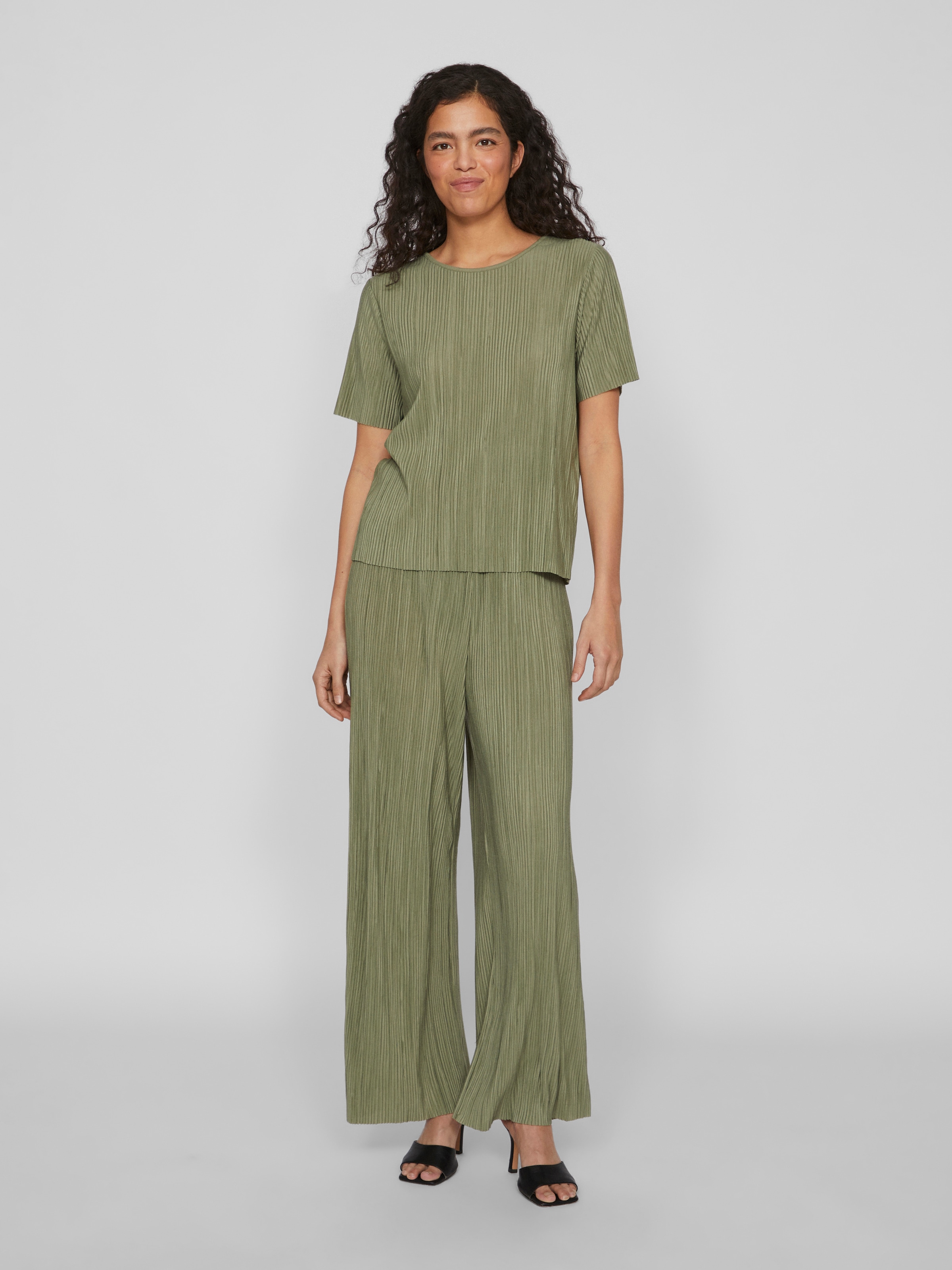 Vila Kurzarmshirt »VIPLISA O-NECK S/S TOP - NOOS«