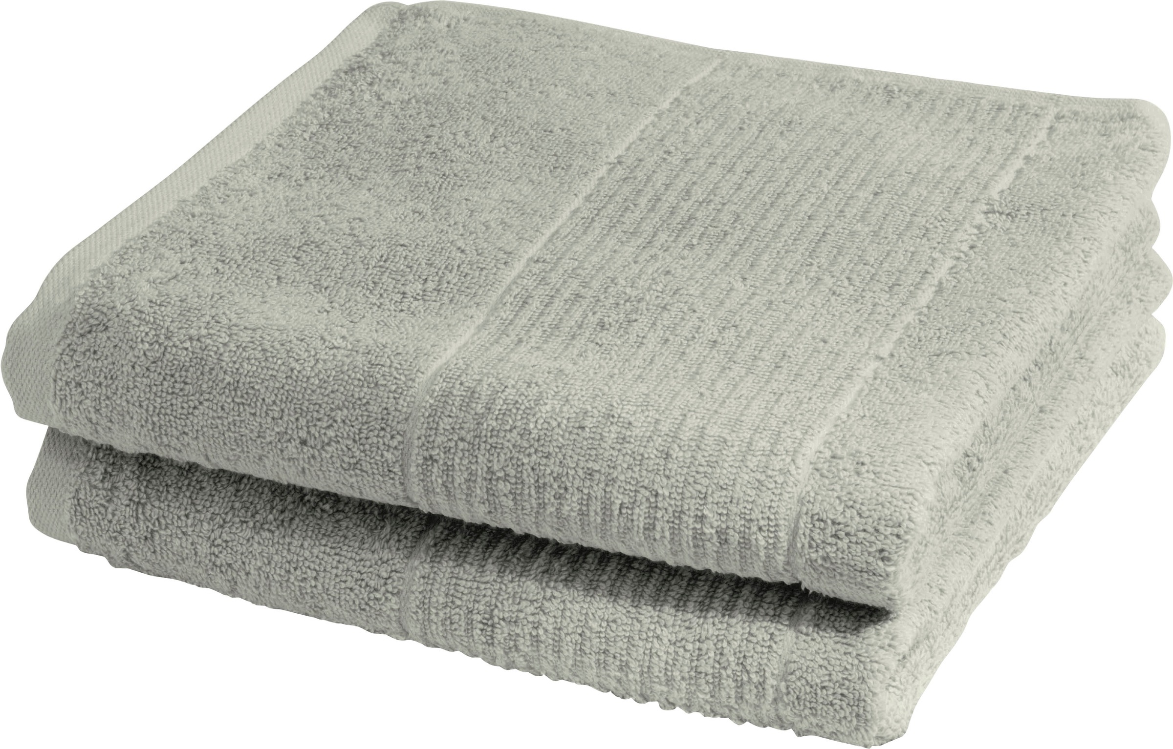 fleuresse Handtücher »2828«, (2 St.), Mako Satin, Baumwolle, 135x200, 155x220, 200x200cm, Reißverschluss