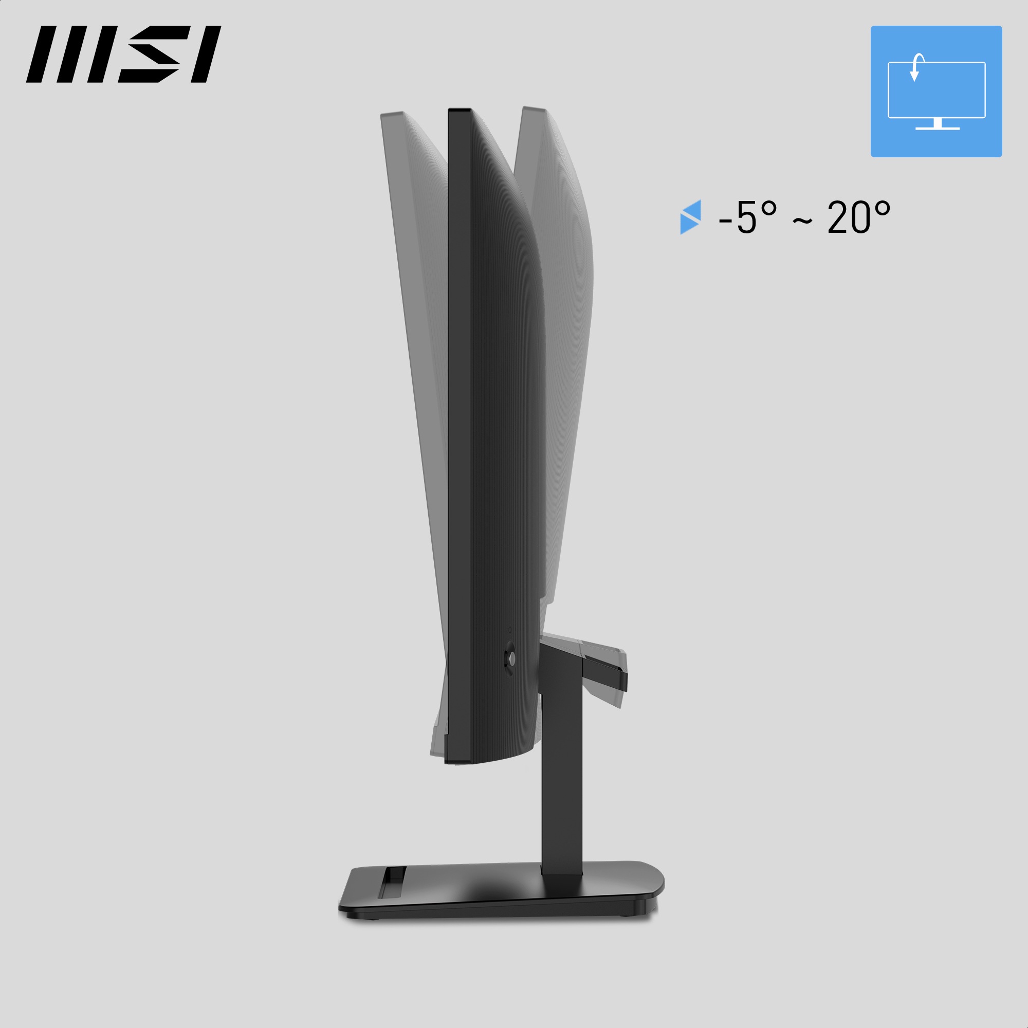 MSI LED-Monitor »PRO MP273 E14A« 68,6 cm/27 ″  1920 x 1080 px FHD 1 Reaktionszeit 144 Hz neigbar, Lautsprecher, Zubehörsteckplatz