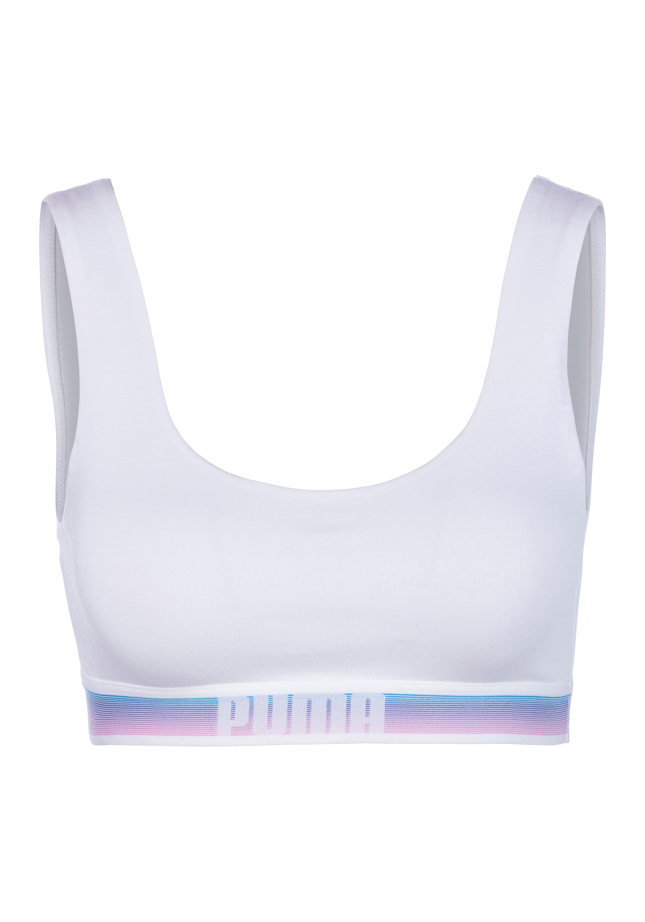 PUMA Bustier »Luminous«, (1 tlg.), mit modischem Bündchen