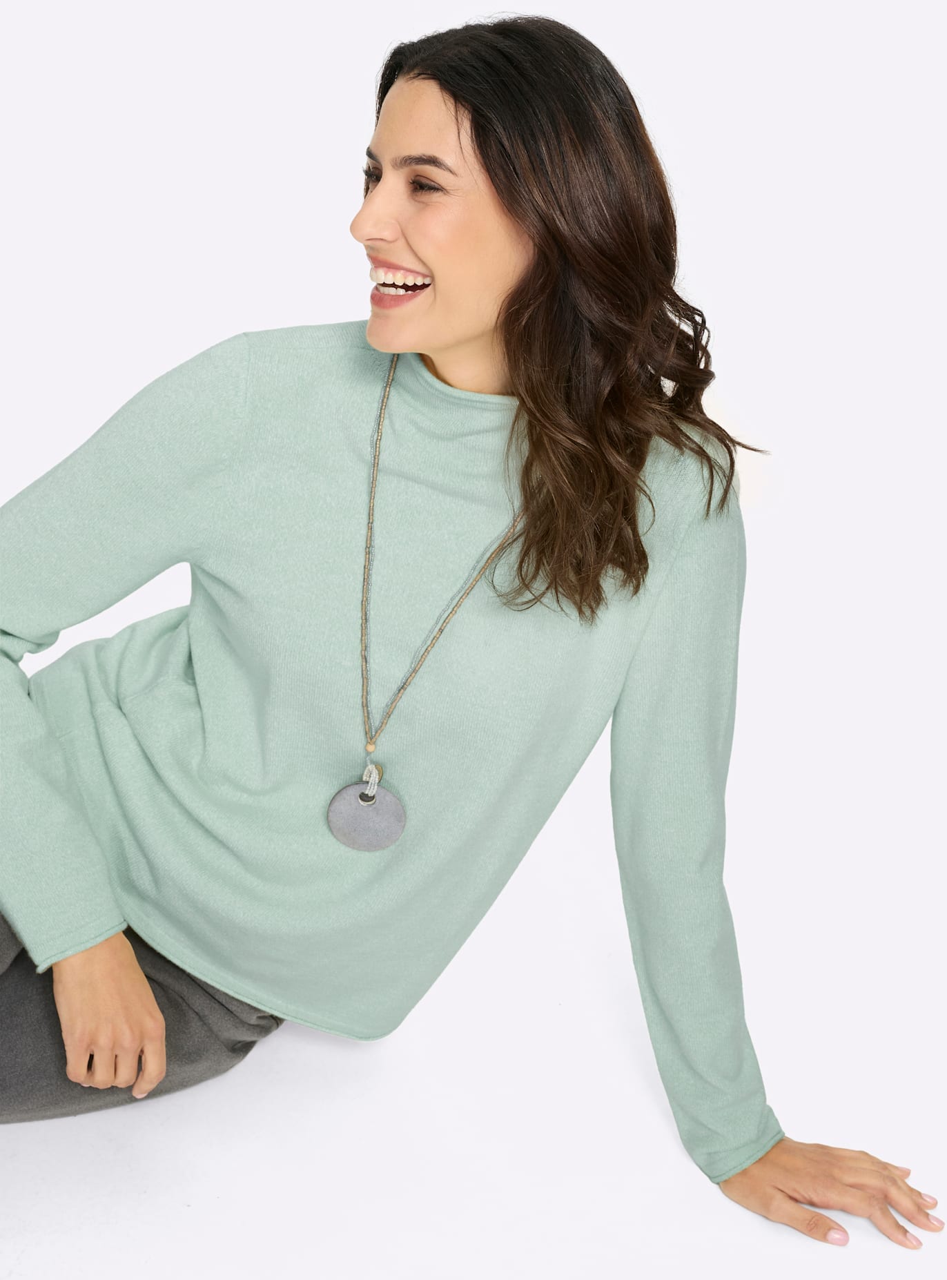 Inspirationen Strickpullover »Feinstrick-Pullover«