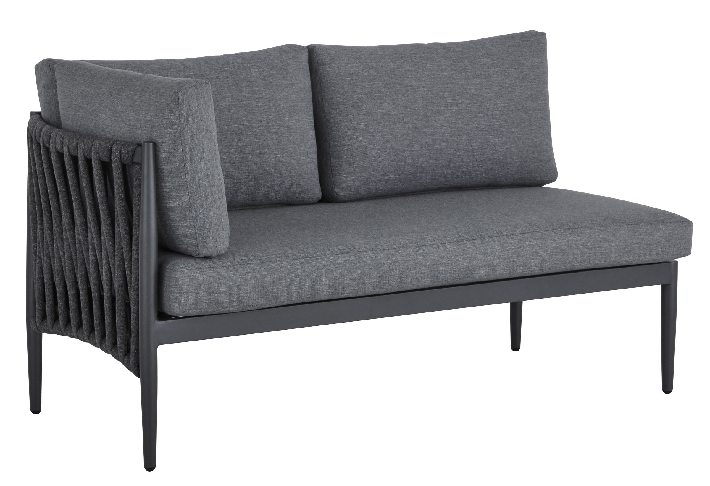 Guido Maria Kretschmer Home&Living Gartenlounge-Set »Hamburg«, (16 tlg.), mit modern-grobem Seilgeflecht und Aluminiumgestell