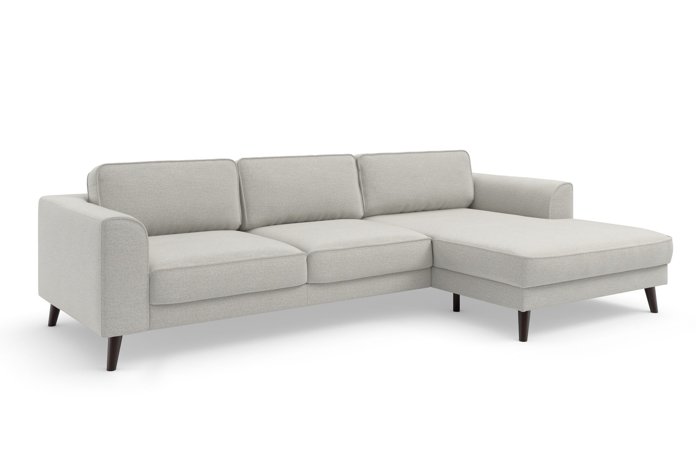 TRENDMANUFAKTUR Ecksofa »Lumber Jack, elegantes Designsofa, zeitlos modern, hoher Sitzkomfort«, wahlweise mit Bettfunktion u. Bettkasten, L-Form