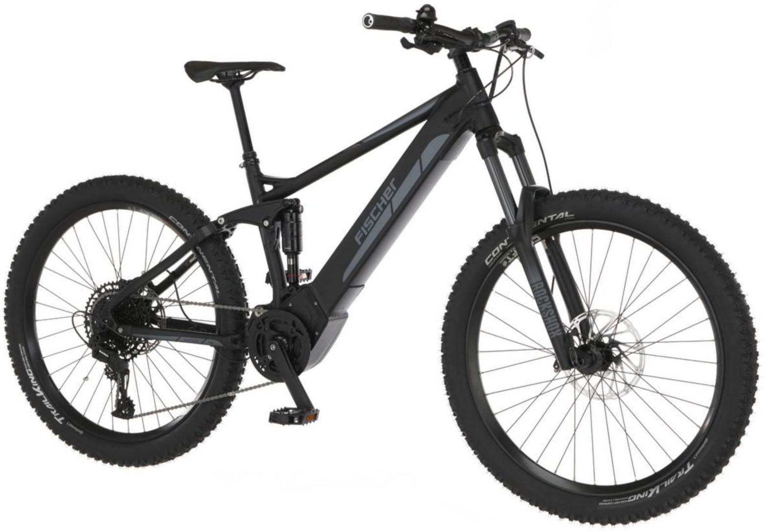 FISCHER Fahrrad E-Bike »MONTIS 6.0i Fully 504 44«, 12 Gang, SRAM, SX 11-50 Kettenschaltung, Pedelec