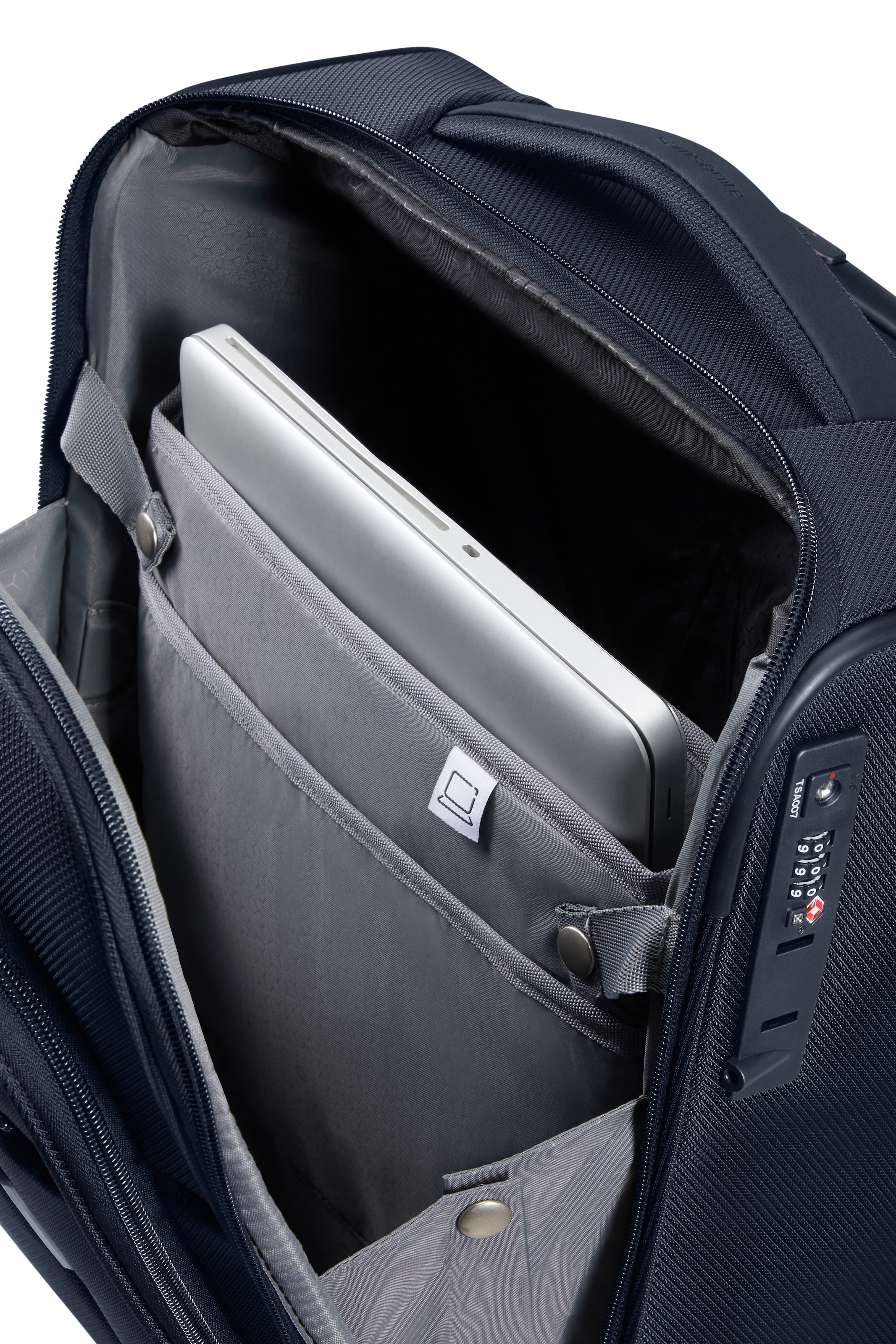 Samsonite Weichgepäck-Trolley »RESPARK 45 cm« 29 l 2 Rollen mit Laptopfach, mit Packgurt und Reißverschlussfach