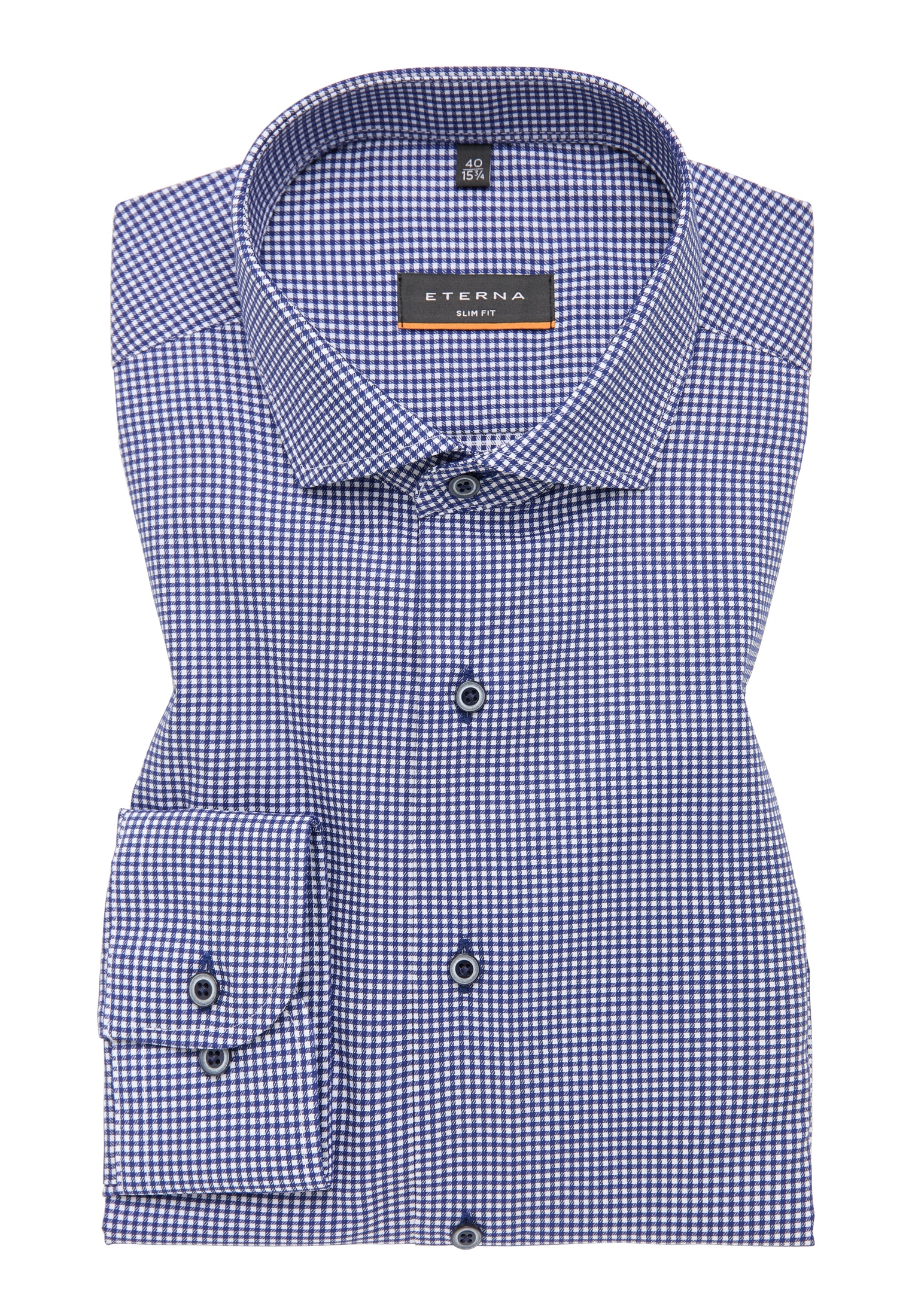 Eterna Langarmhemd »SLIM FIT«, NON IRON (bügelfrei)