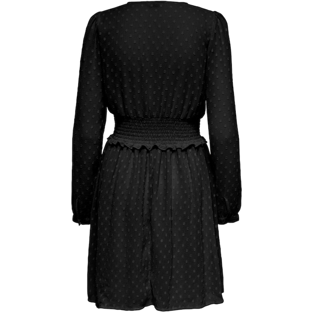 ONLY Minikleid »ONLELLA LYNG LS DRESS WVN CS« kaufen online bei OTTO