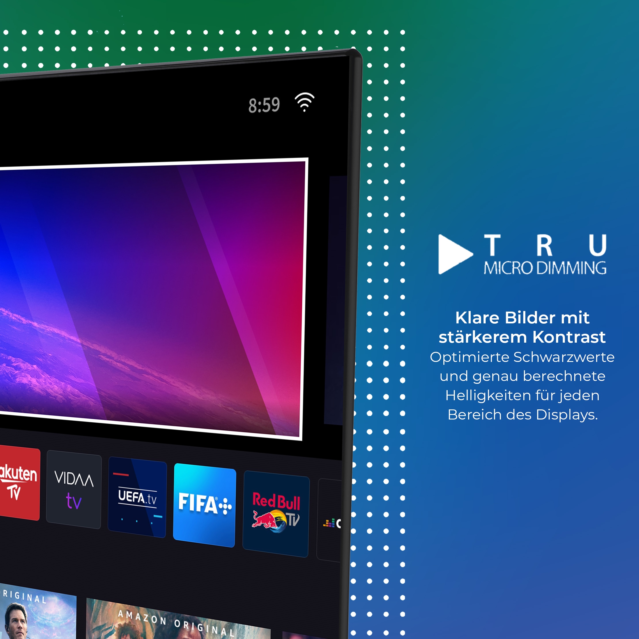Toshiba LED-Fernseher »43UV3463DAW« 108 cm/43 ″ Smart-TV