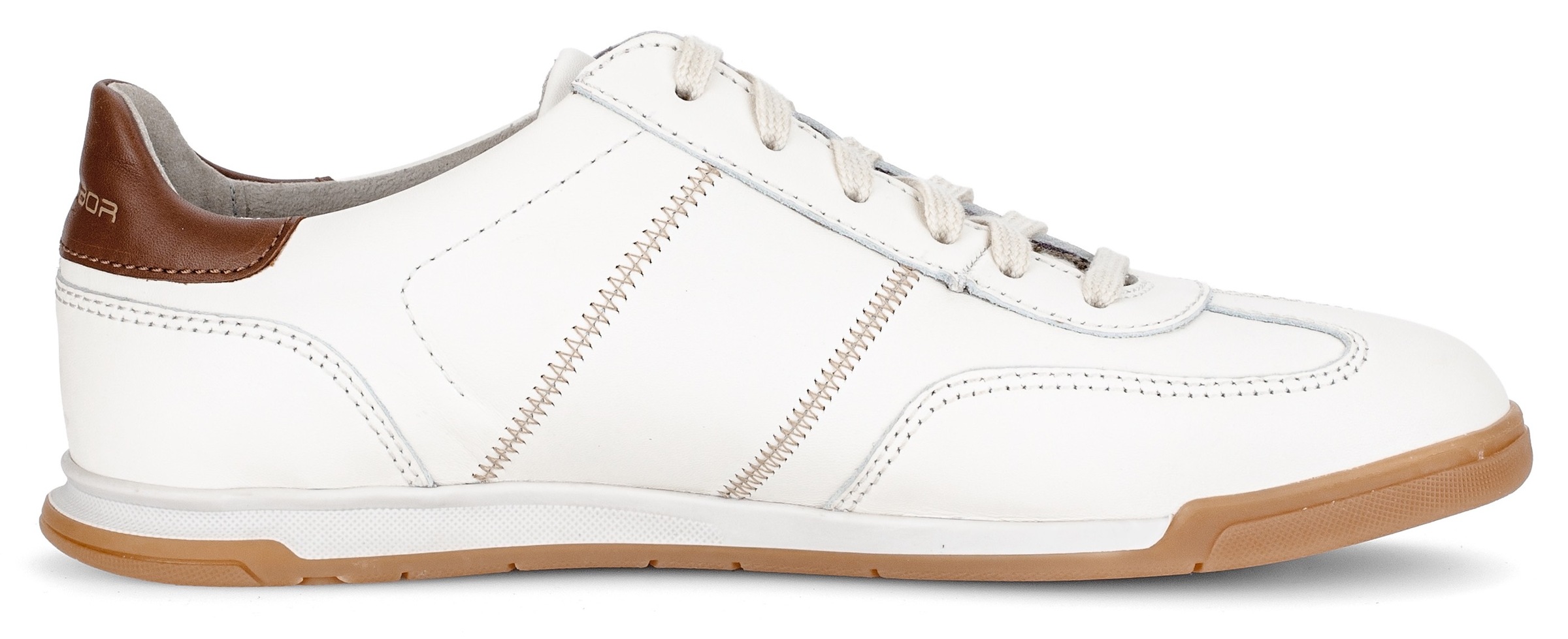 Pius Gabor Sneaker  , Freizeitschuh, Komfortschuh, Schnürschuh mit Kontrastnähten, G-Weite