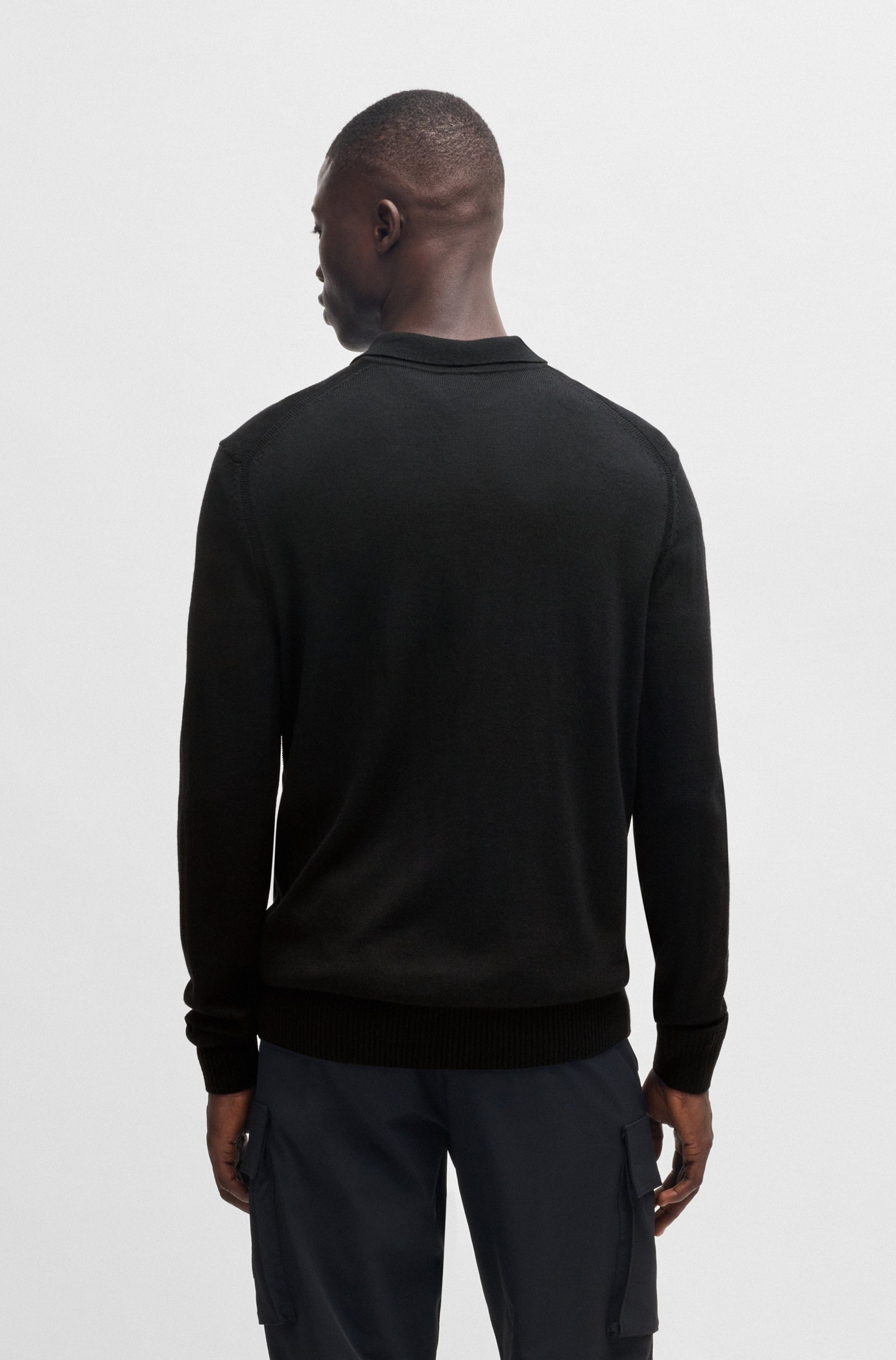 BOSS ORANGE Strickpullover »Avac«, mit Rundhalsausschnitt