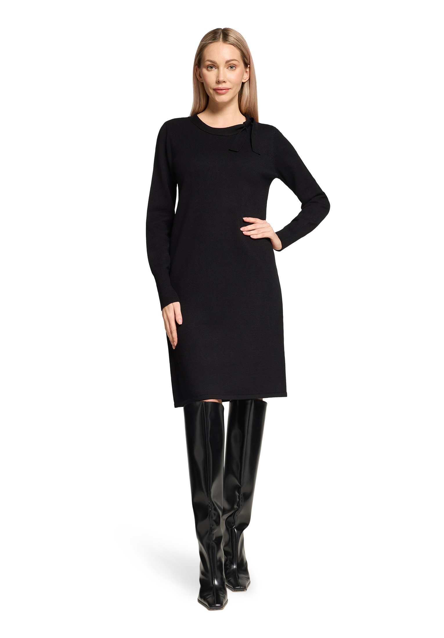 Betty Barclay Strickkleid »Strickkleid mit Schleifenknoten«